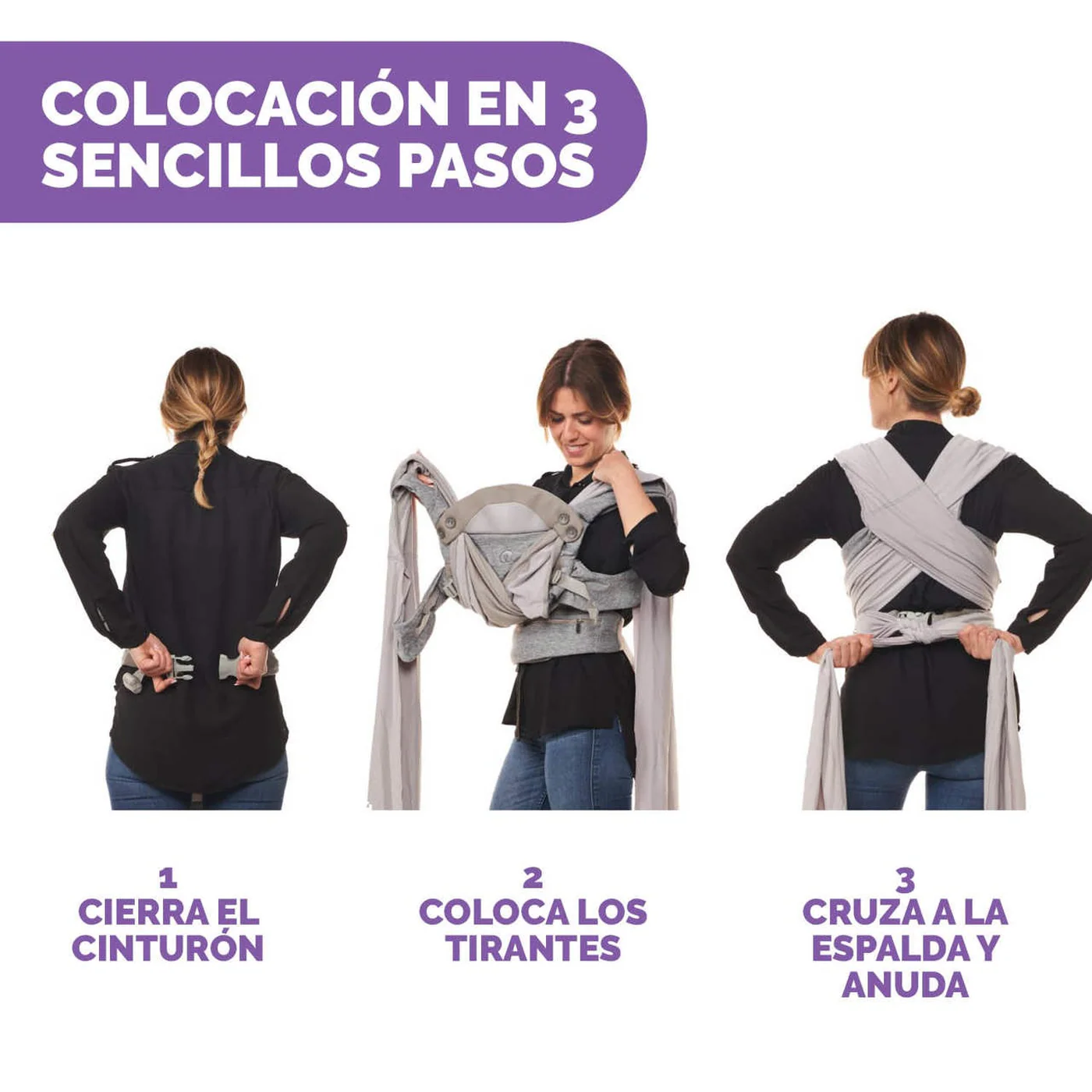 Chicco Boppy Adjust Comfyfit Babycarrier - Image 4