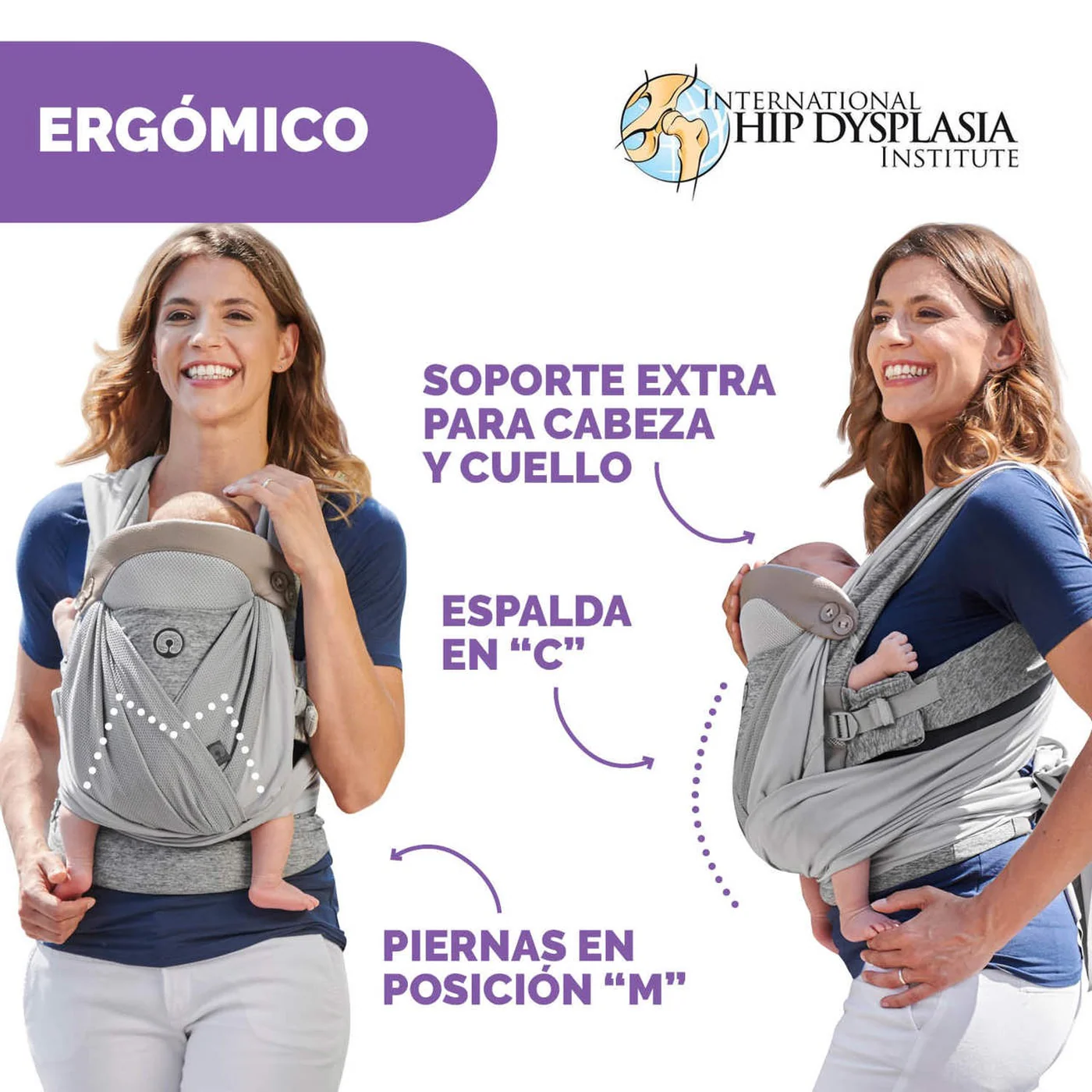Chicco Boppy Adjust Comfyfit Babycarrier - Image 5