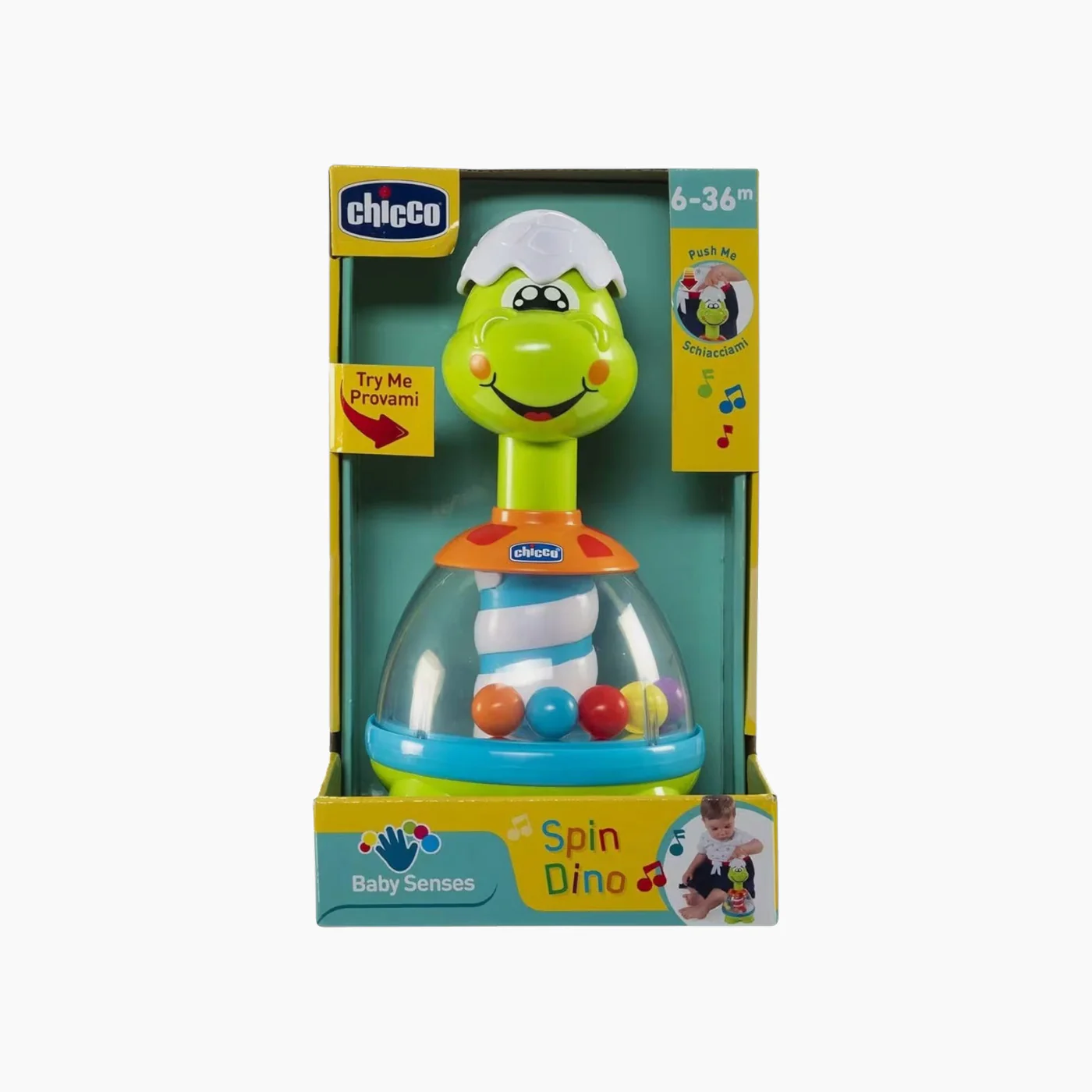 Chicco Bs Toy Spin-Dino - Image 2