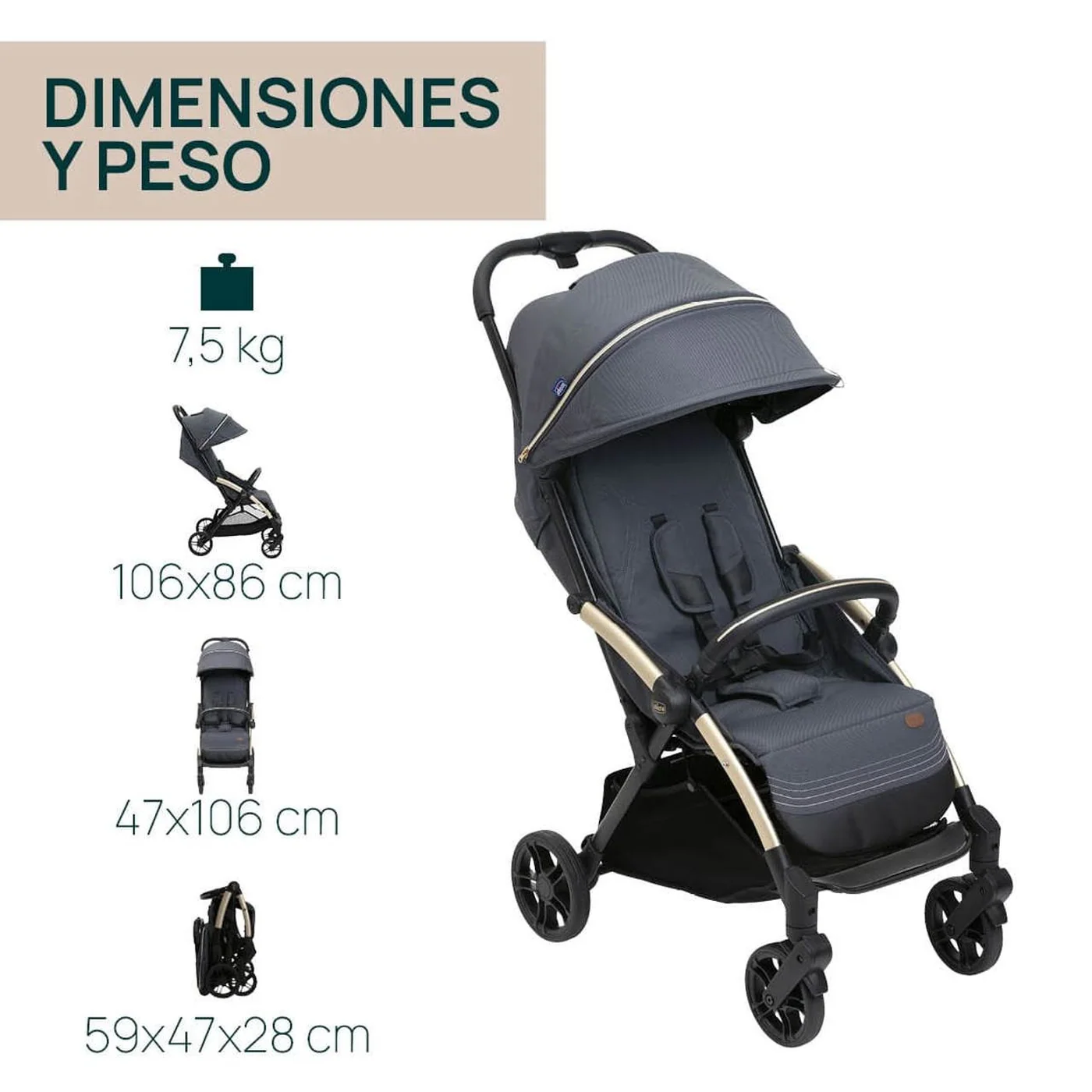 Chicco Goody Xplus Stroller - Image 10
