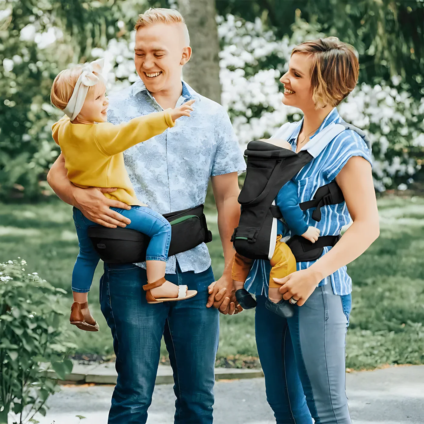 Chicco Hip Seat Baby Carrier Denim - Image 6