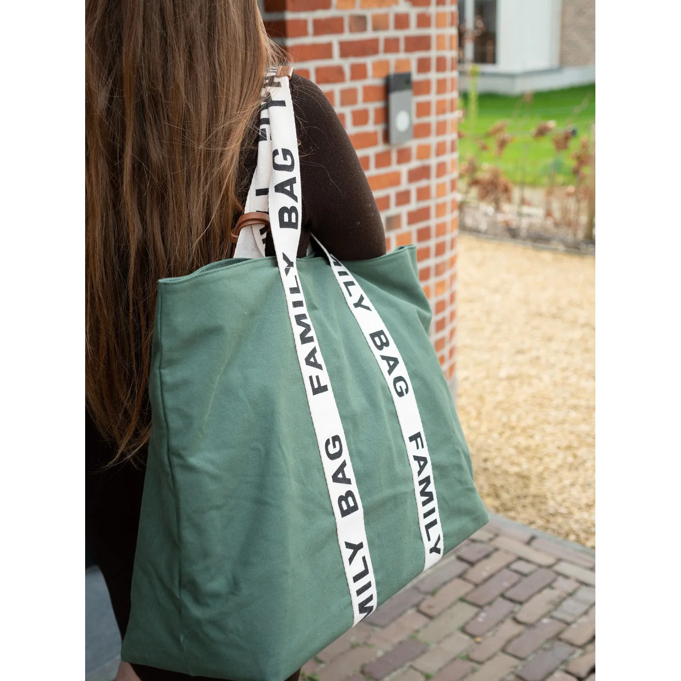 Childhome Nursery Bag Family Bag Signature Canvas - Image 5