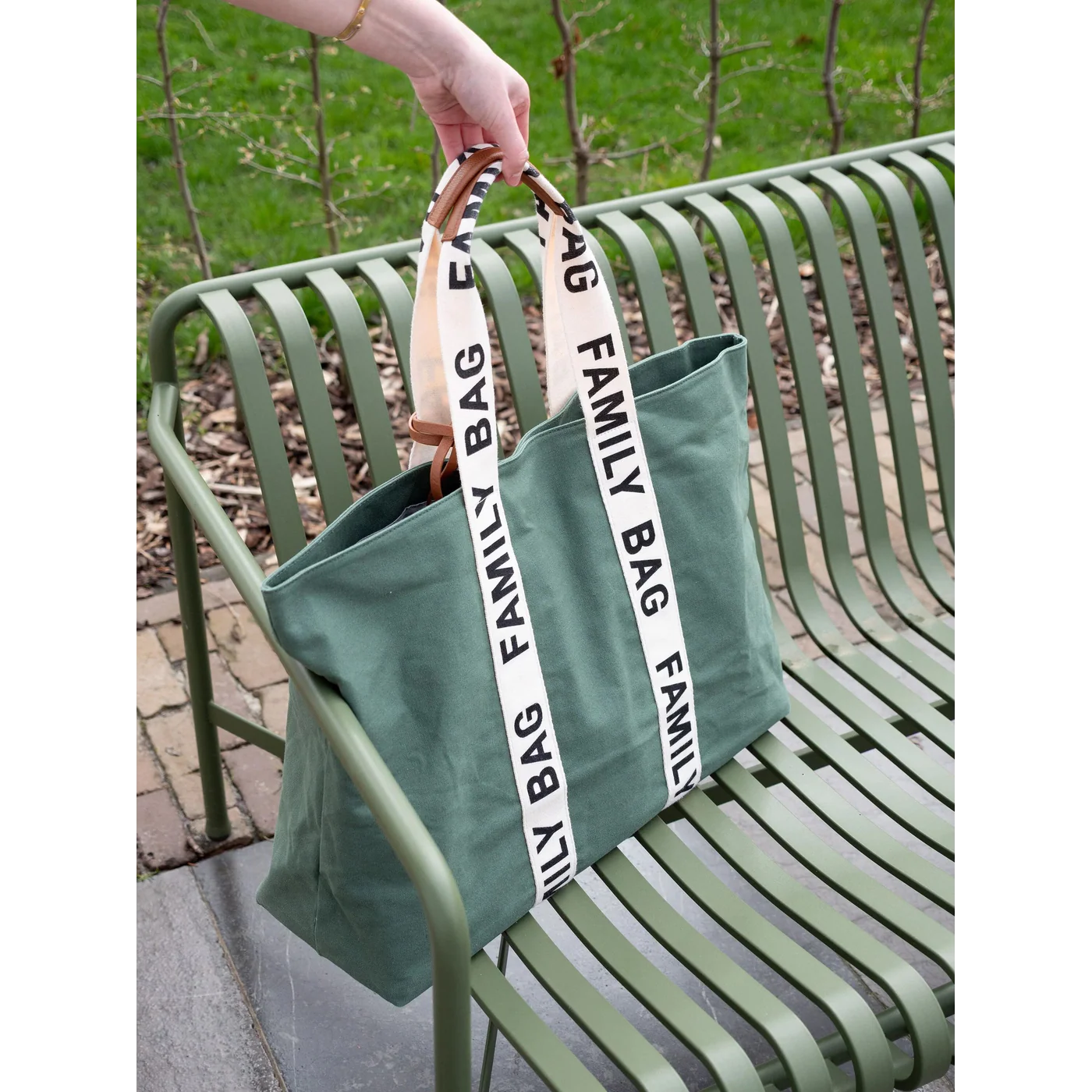 Childhome Nursery Bag Family Bag Signature Canvas - Image 6