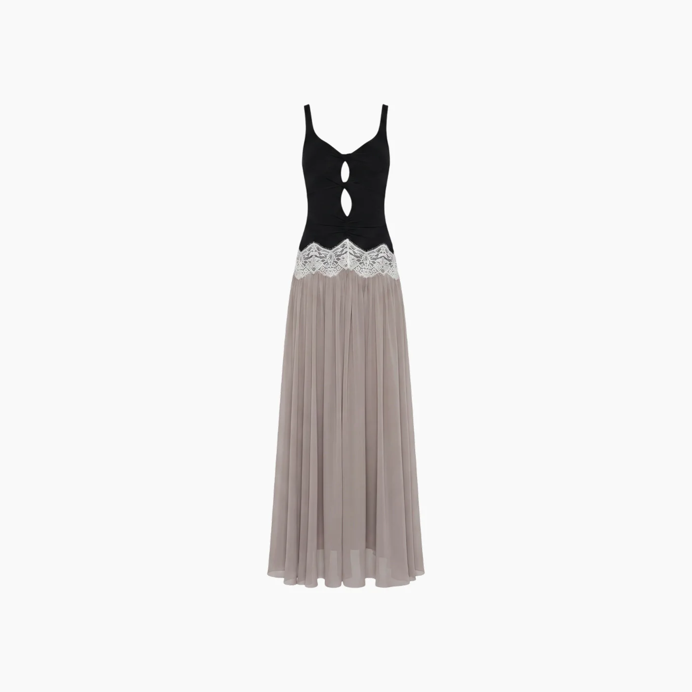 Christopher Esber Open Twist Verner Lace Tank Dress