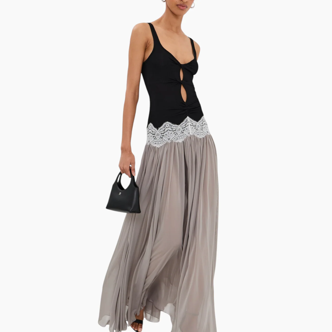 Christopher Esber Open Twist Verner Lace Tank Dress - Image 5