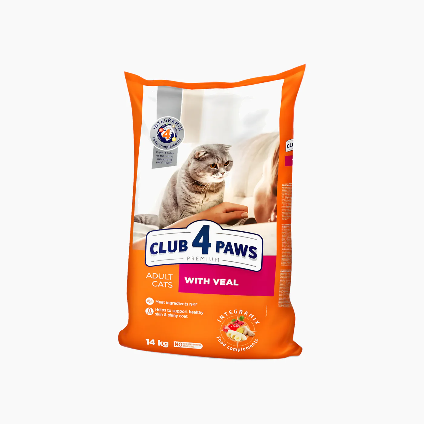 Club4Paws Cl Dry Food Adult Cat 14kg - Image 6
