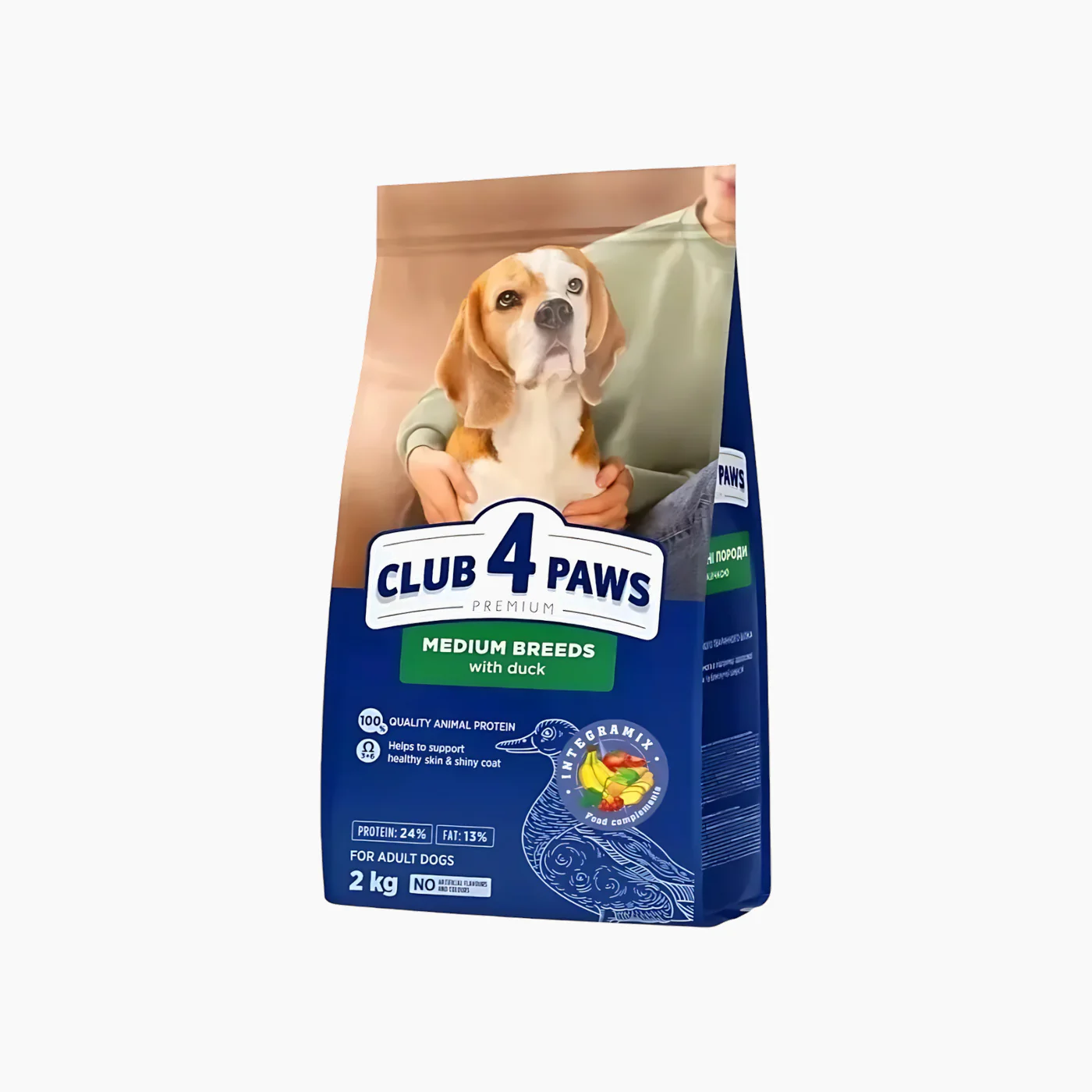 Club4Paws Cl Dry Food Adult Dog 2kg - Image 3