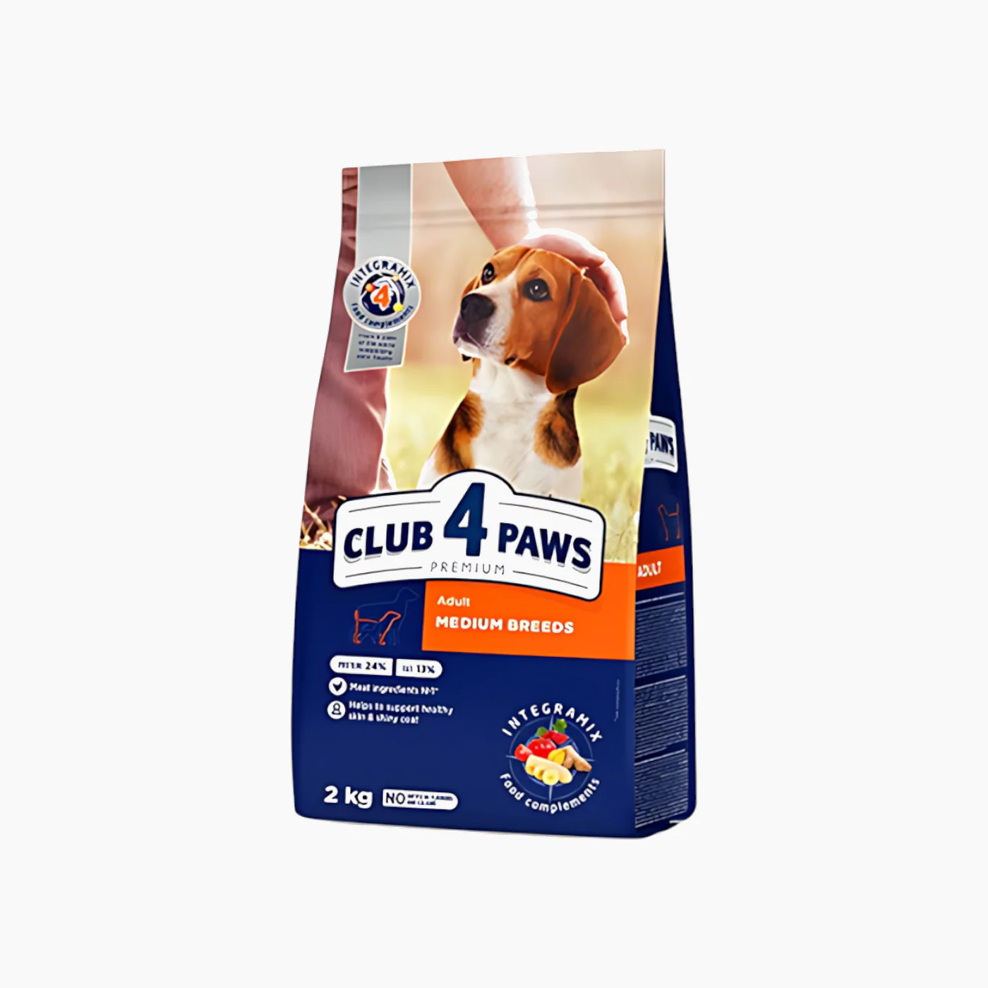 Club4Paws Cl Dry Food Adult Dog 2kg - Image 4