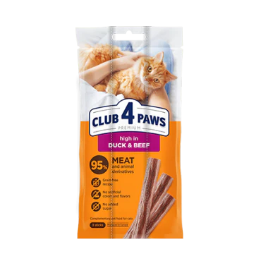 Club4Paws Cl Stick For Adult Cat 15gm 20 Set
