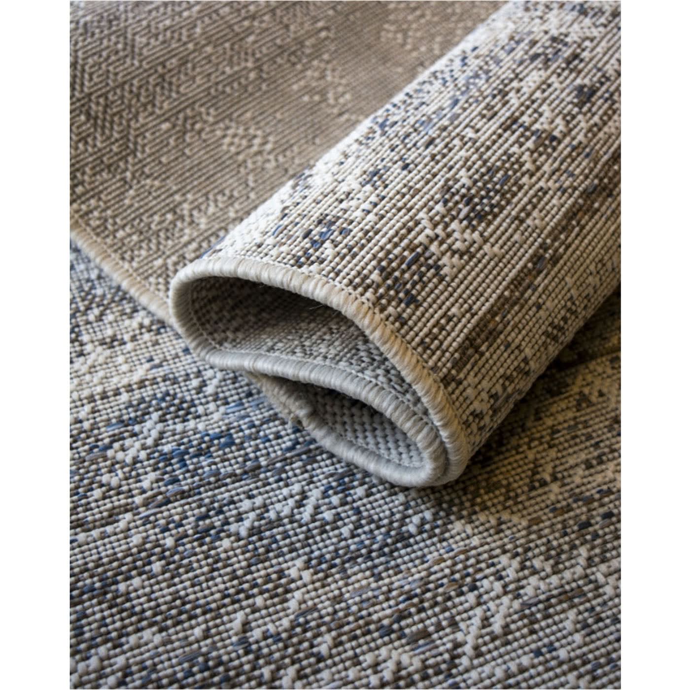 Spazio Home Classic Blue Medallion Rug - Image 4