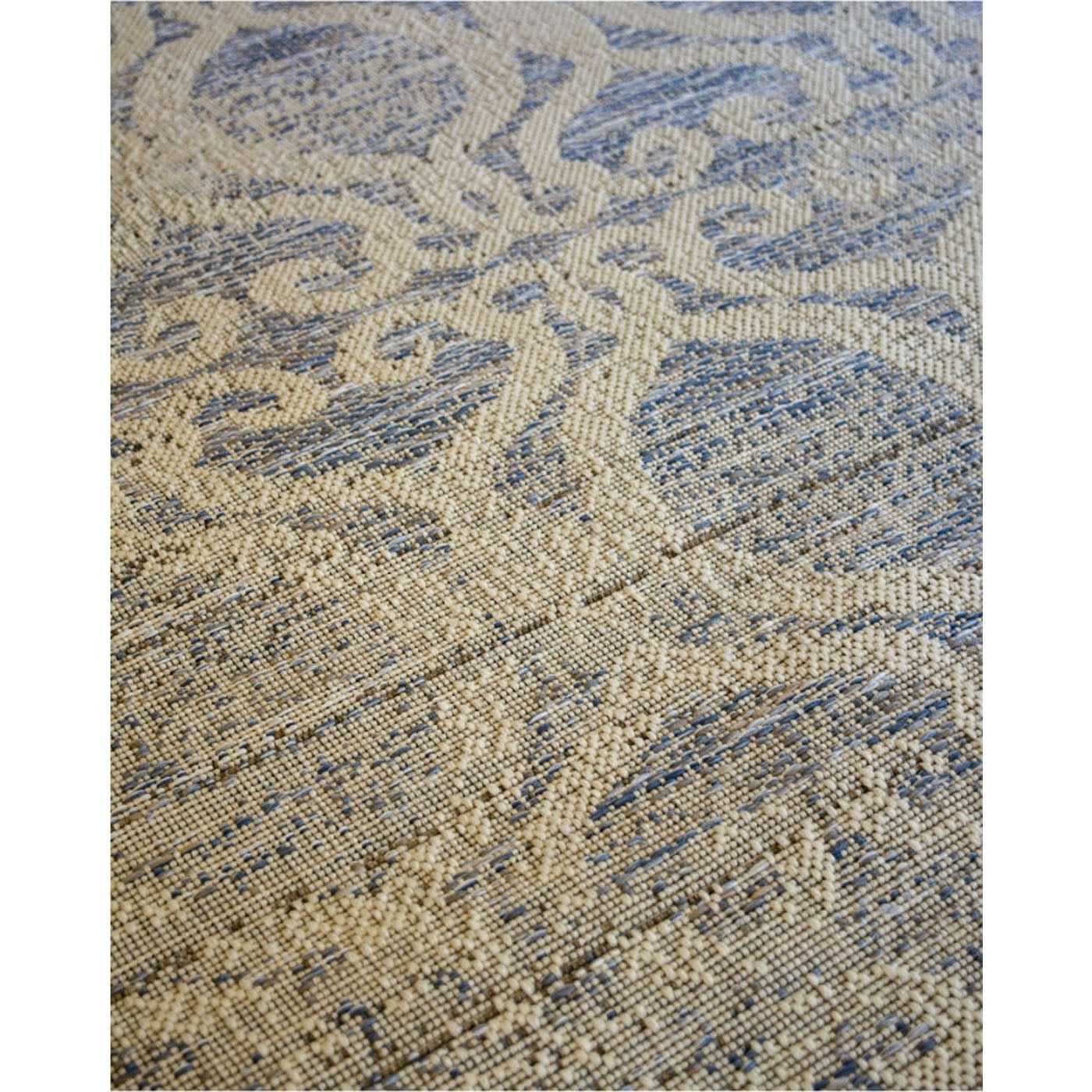 Spazio Home Classic Blue Medallion Rug - Image 5