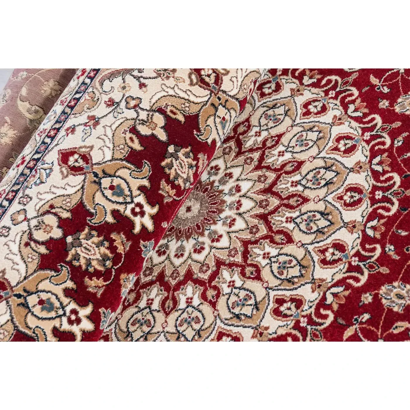 Spazio Home Classic Red Medallion Carpet - Image 2
