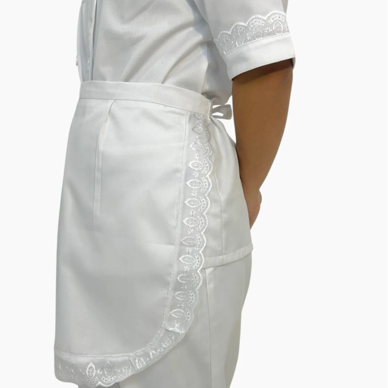 Nuvia Classic White Uniform Set - Image 7