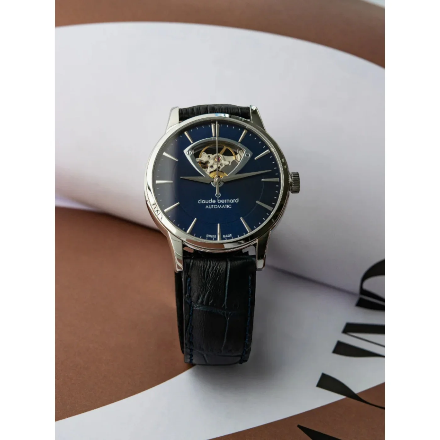 Claude Bernard Classic Automatic Open Heart Watch - Image 5