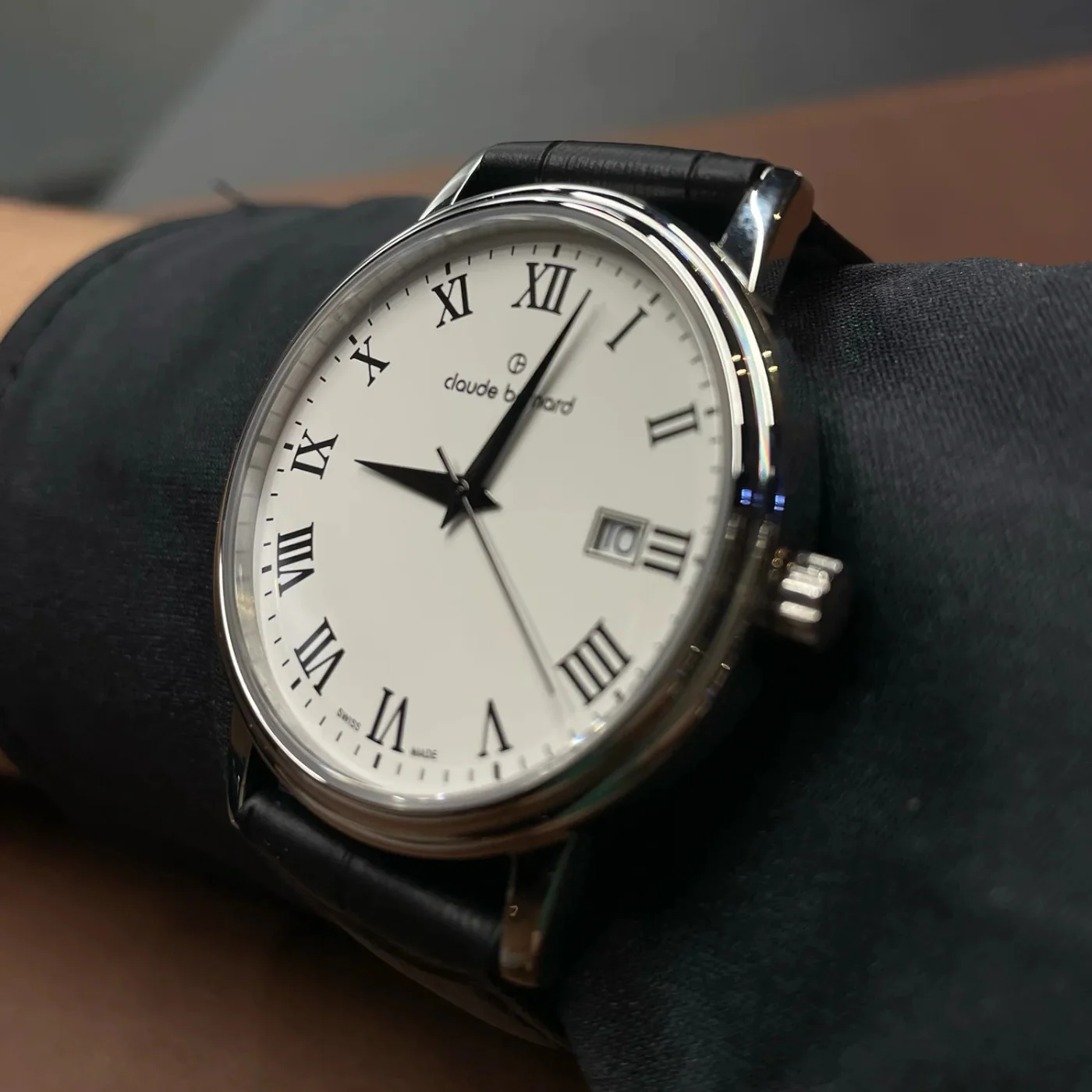Claude Bernard Classic Date Watch - Image 5
