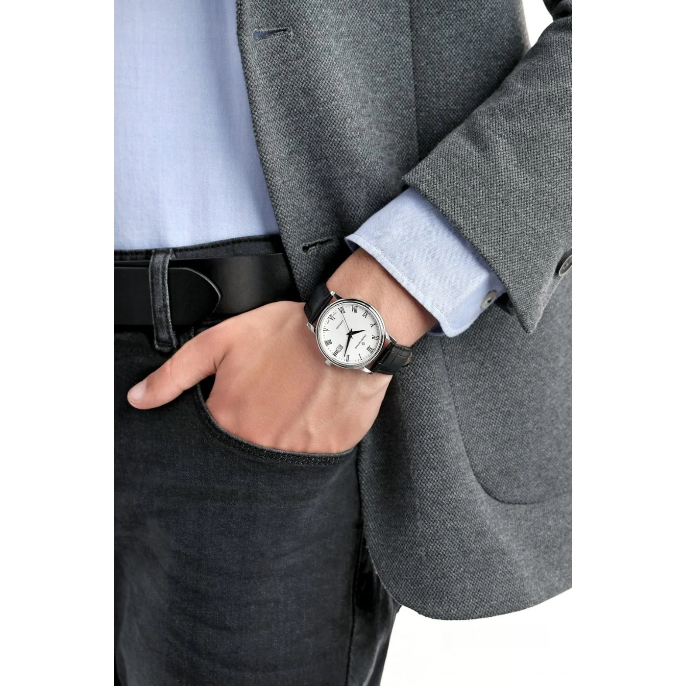 Claude Bernard Classic Date Watch - Image 6