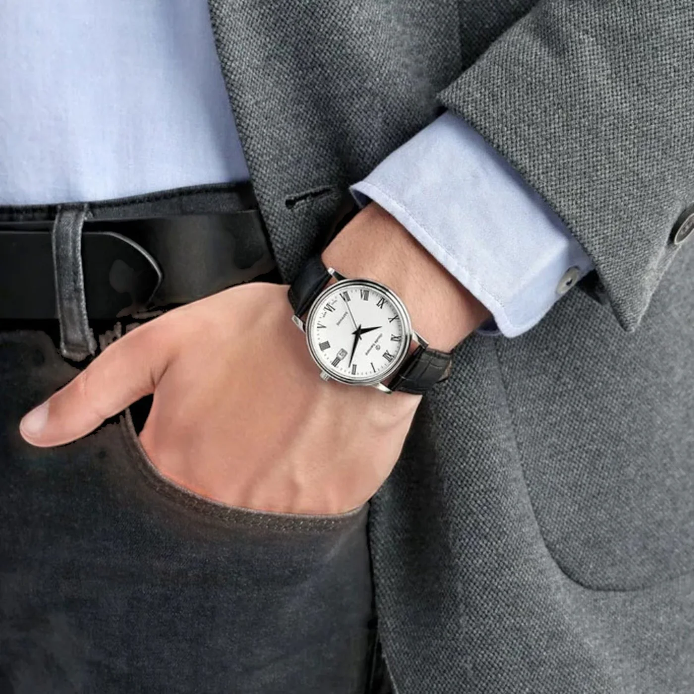 Claude Bernard Classic Date Watch - Image 5