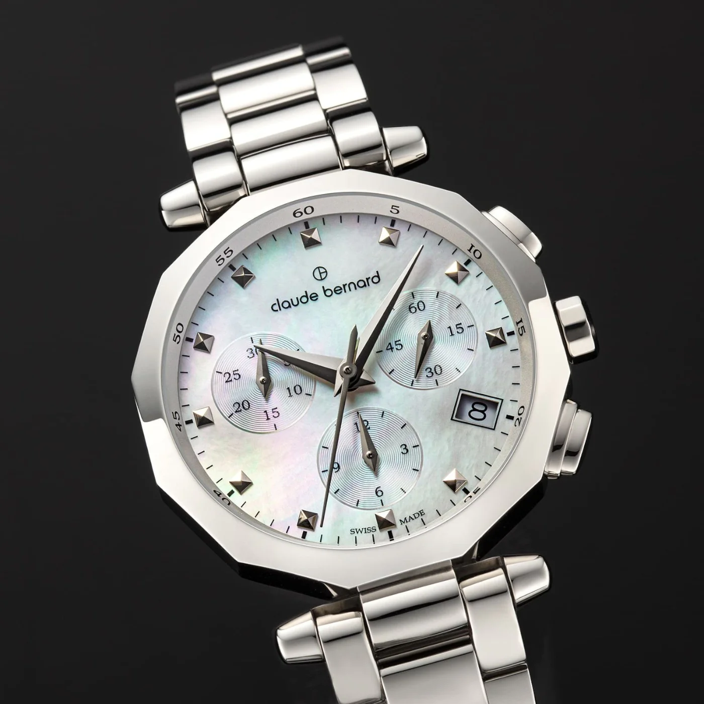 Claude Bernard Dress Code Chronograph Women's Watch - Image 2