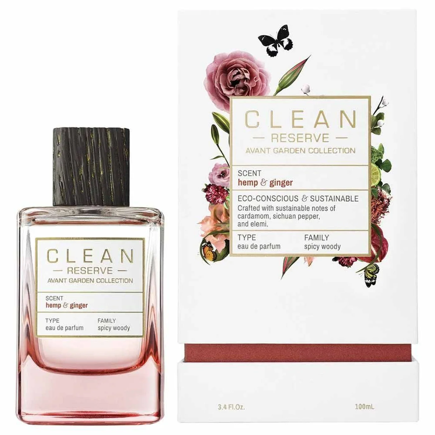 Clean Reserve Hemp & Ginger EDP 100Ml Unisex - Image 2
