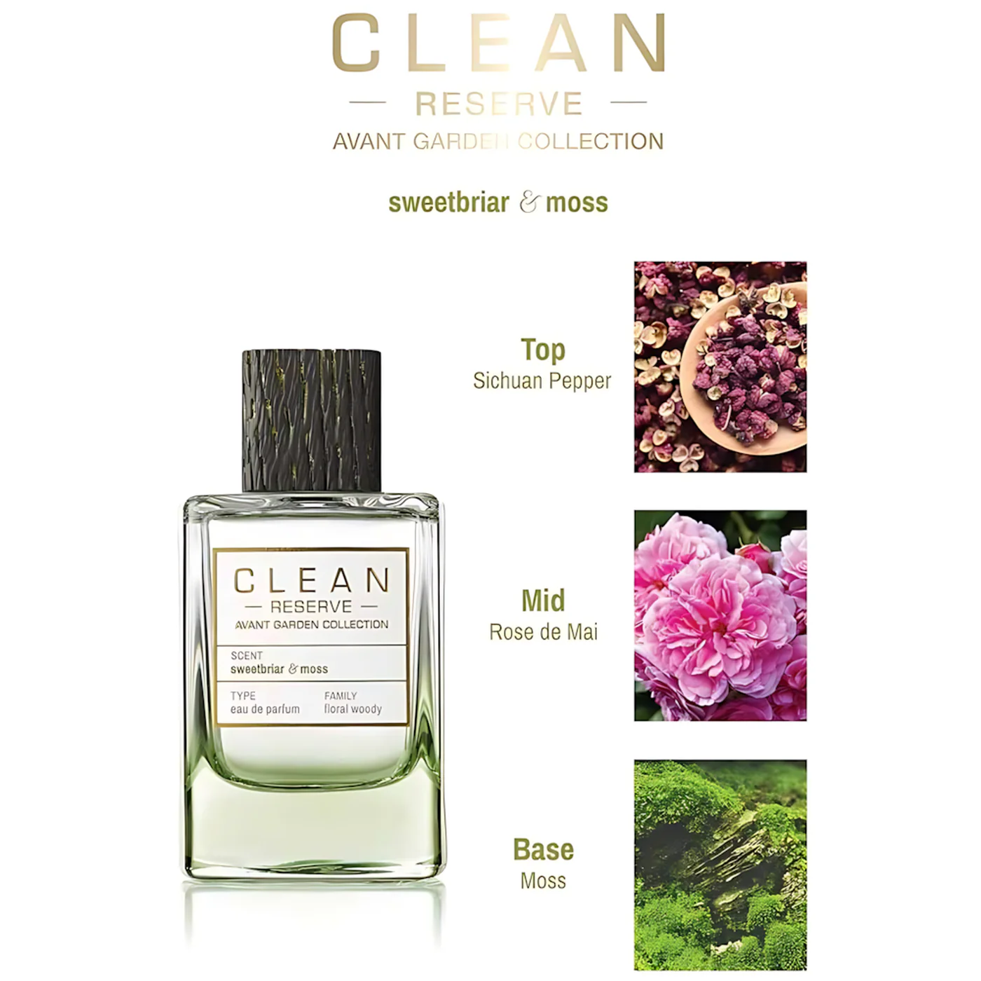 Clean Reserve Sweetbriar & Moss EDP 100Ml Unisex - Image 3
