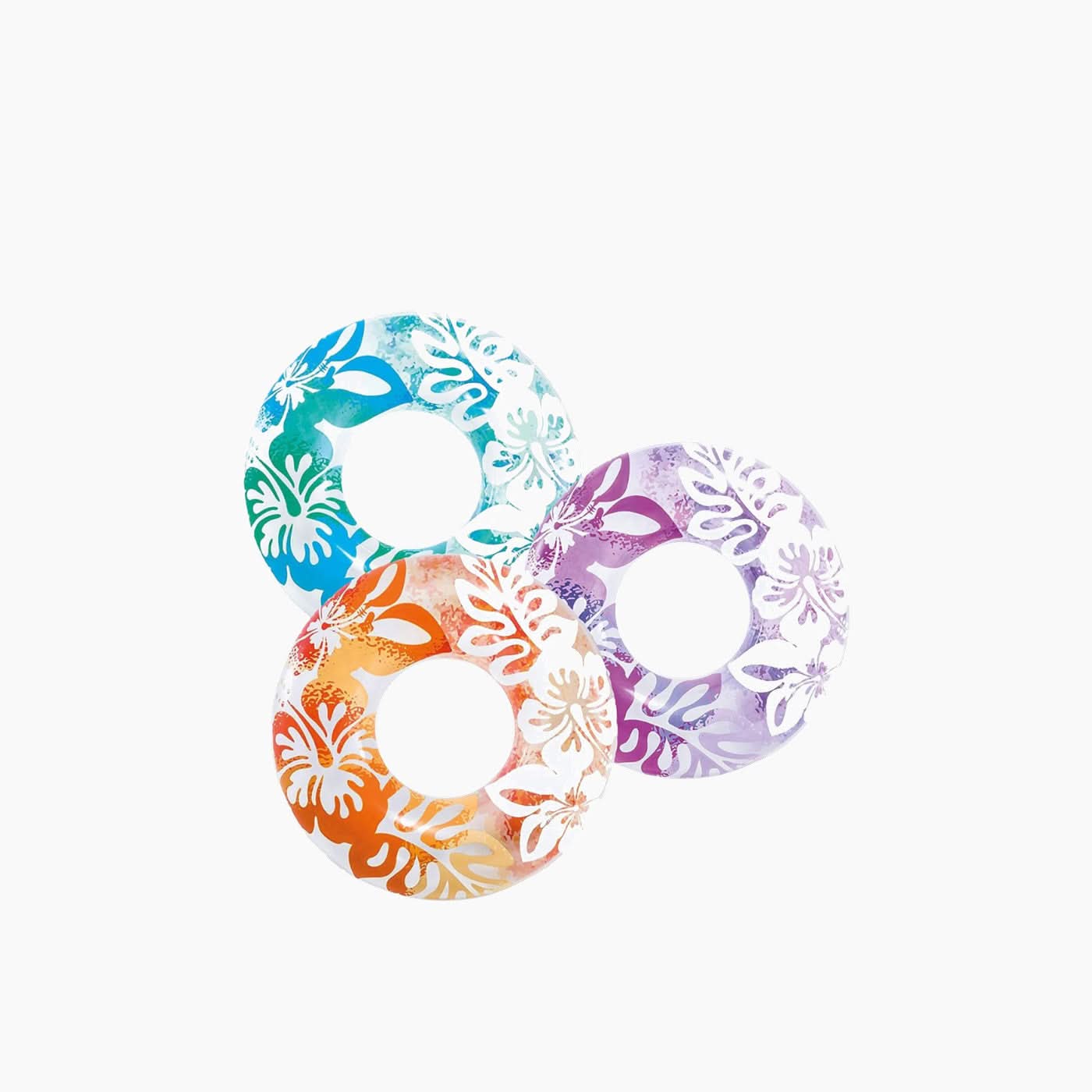 Intex Clear Color Tubes Pool Float - Image 7
