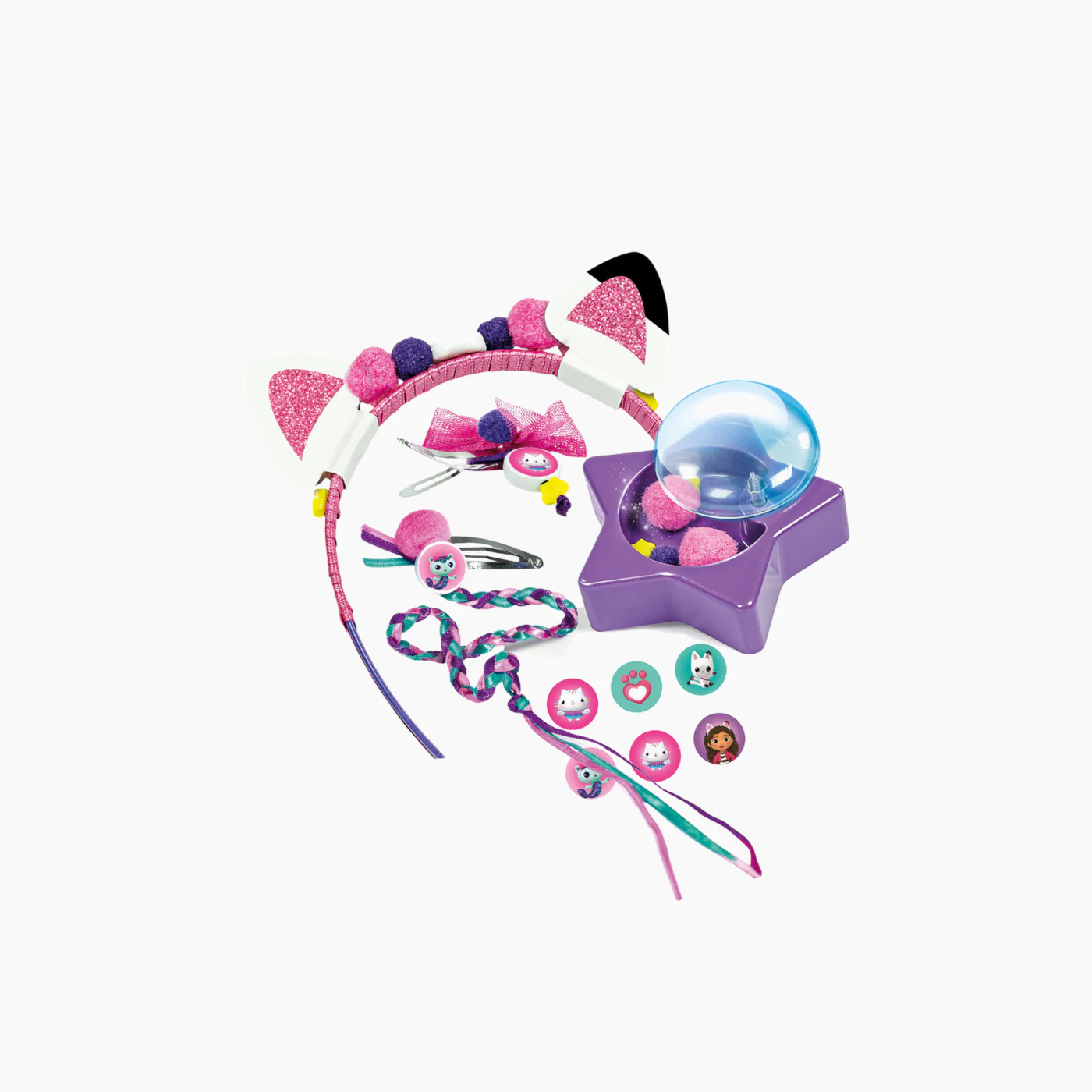 Clementoni Gabby’s Dollhouse Hair Accessories - Image 2