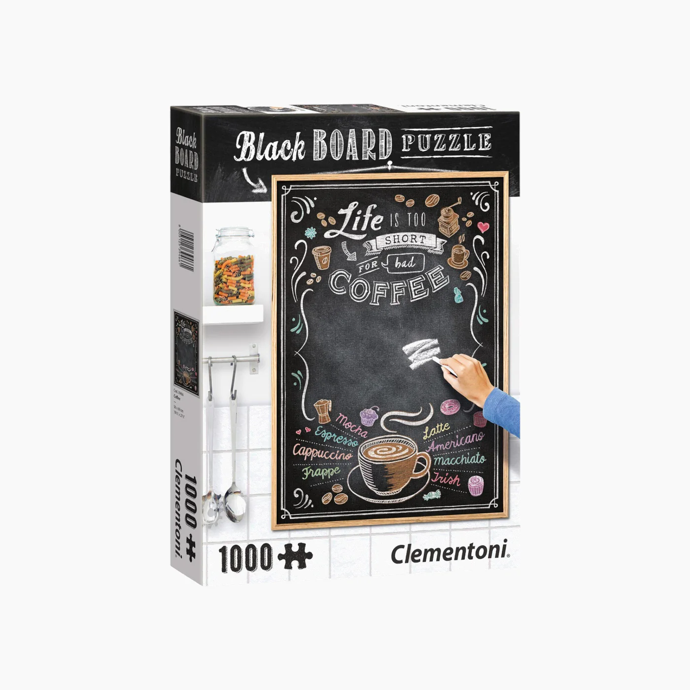 Clementoni Puzzle 1000 Blackboard Collection