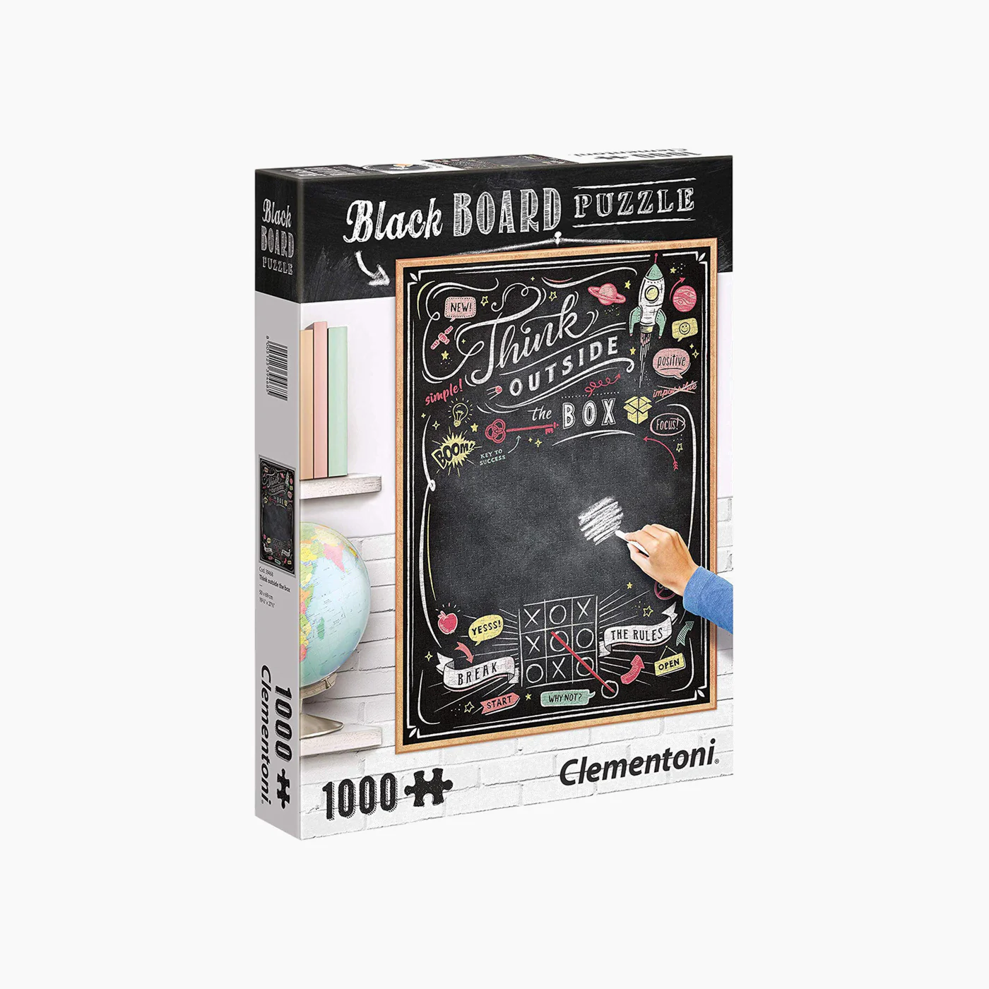 Clementoni Puzzle 1000 Blackboard Theme