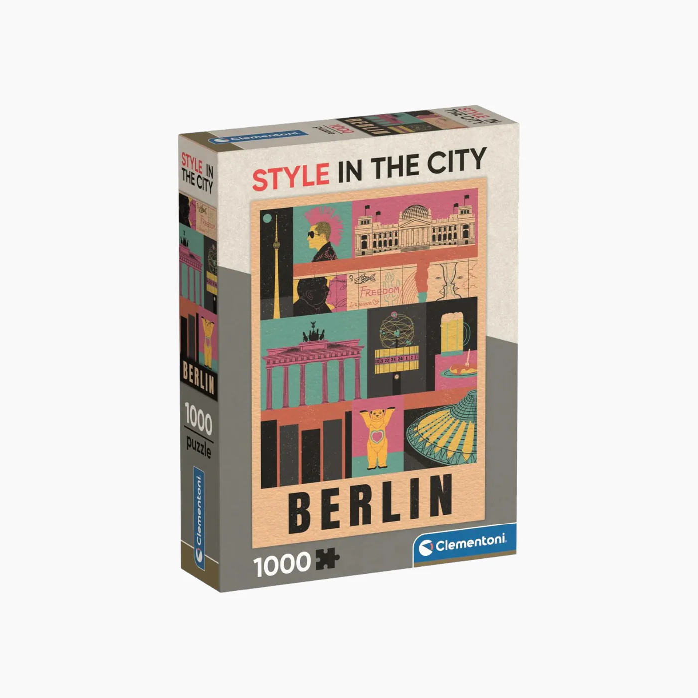 Clementoni Puzzle 1000 Style in the City – Berlin