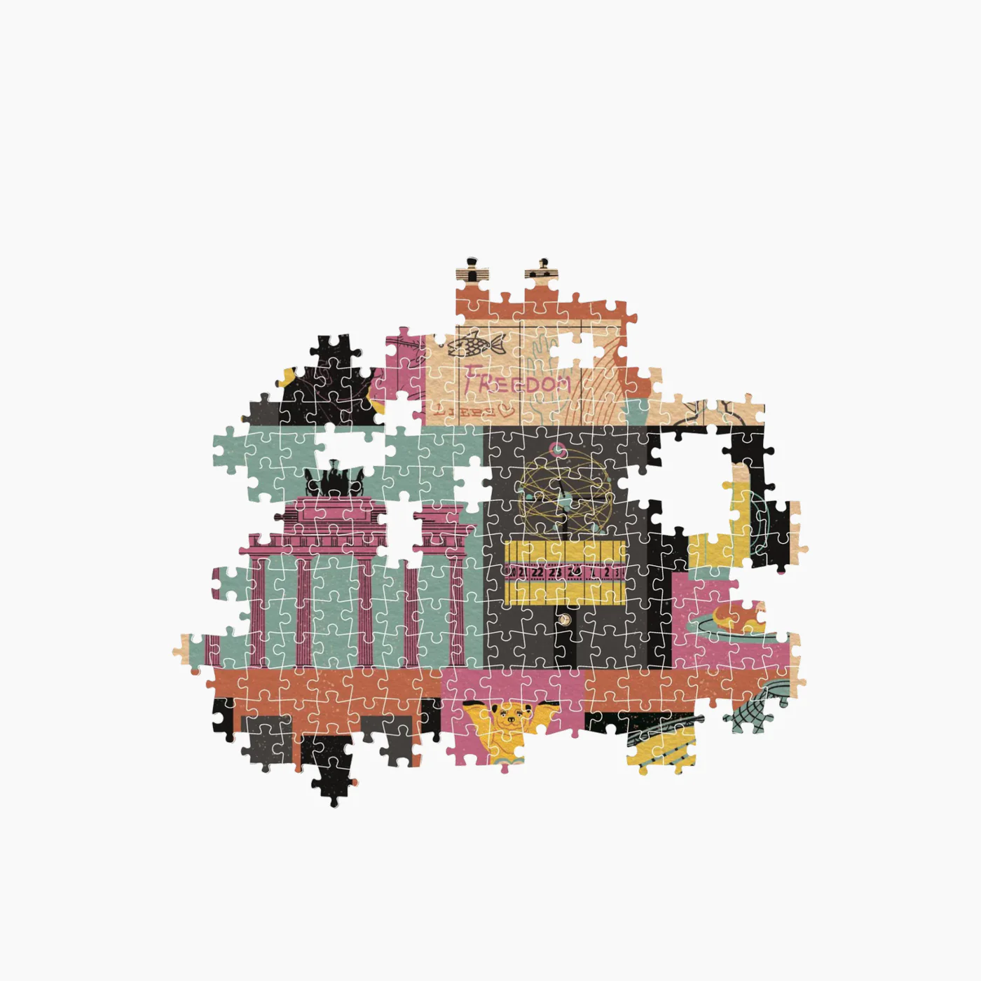 Clementoni Puzzle 1000 Style in the City – Berlin - Image 2