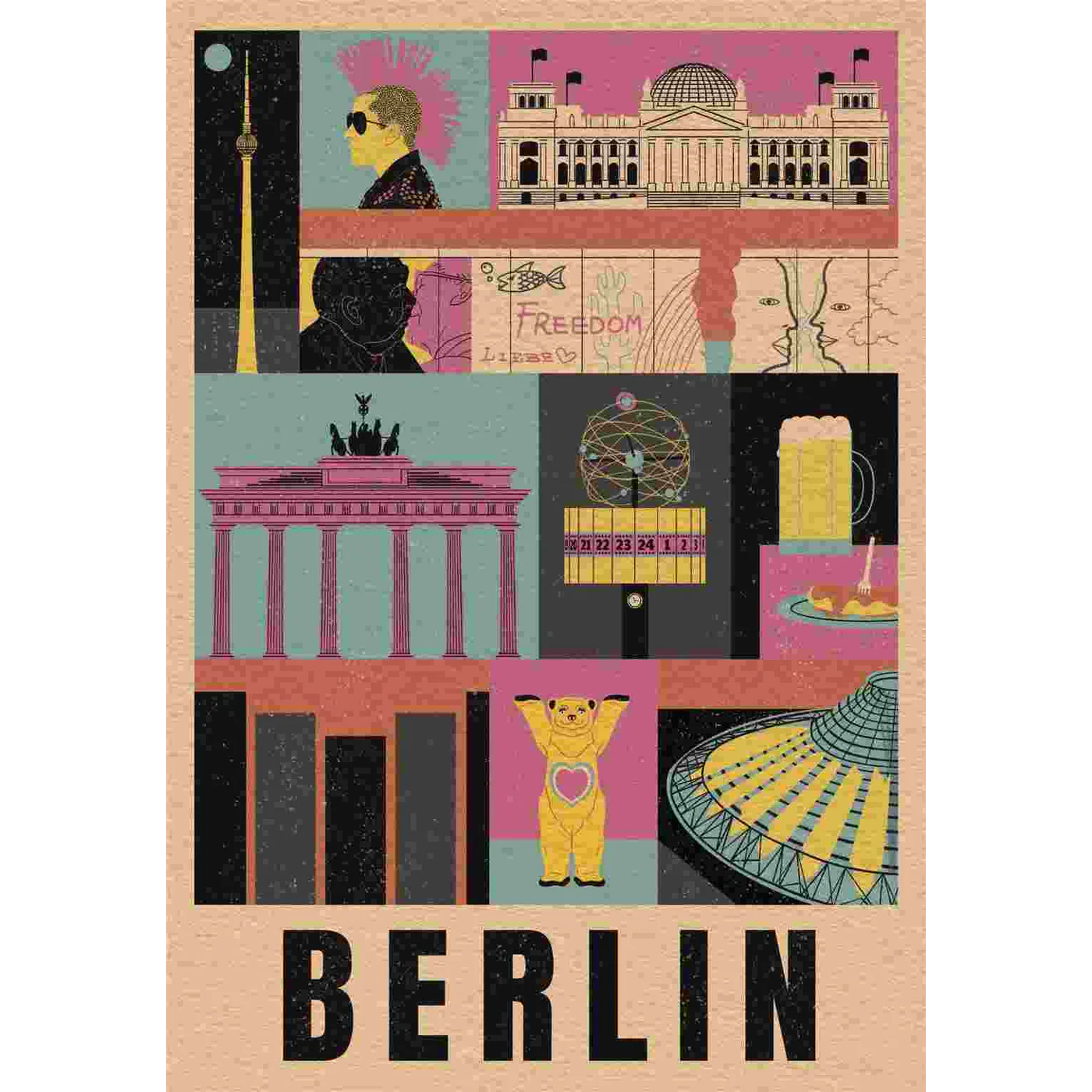 Clementoni Puzzle 1000 Style in the City – Berlin - Image 3