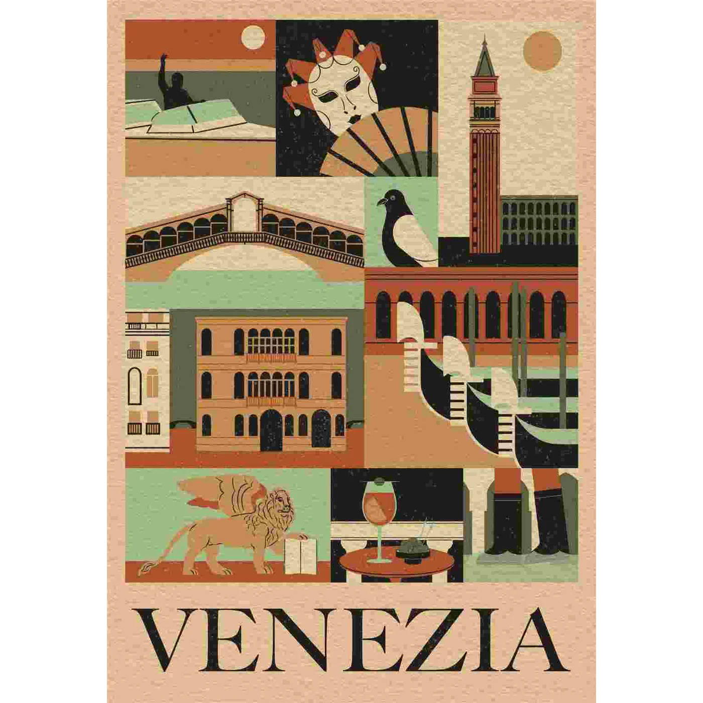 Clementoni Puzzle 1000 Style in the City – Venezia - Image 3