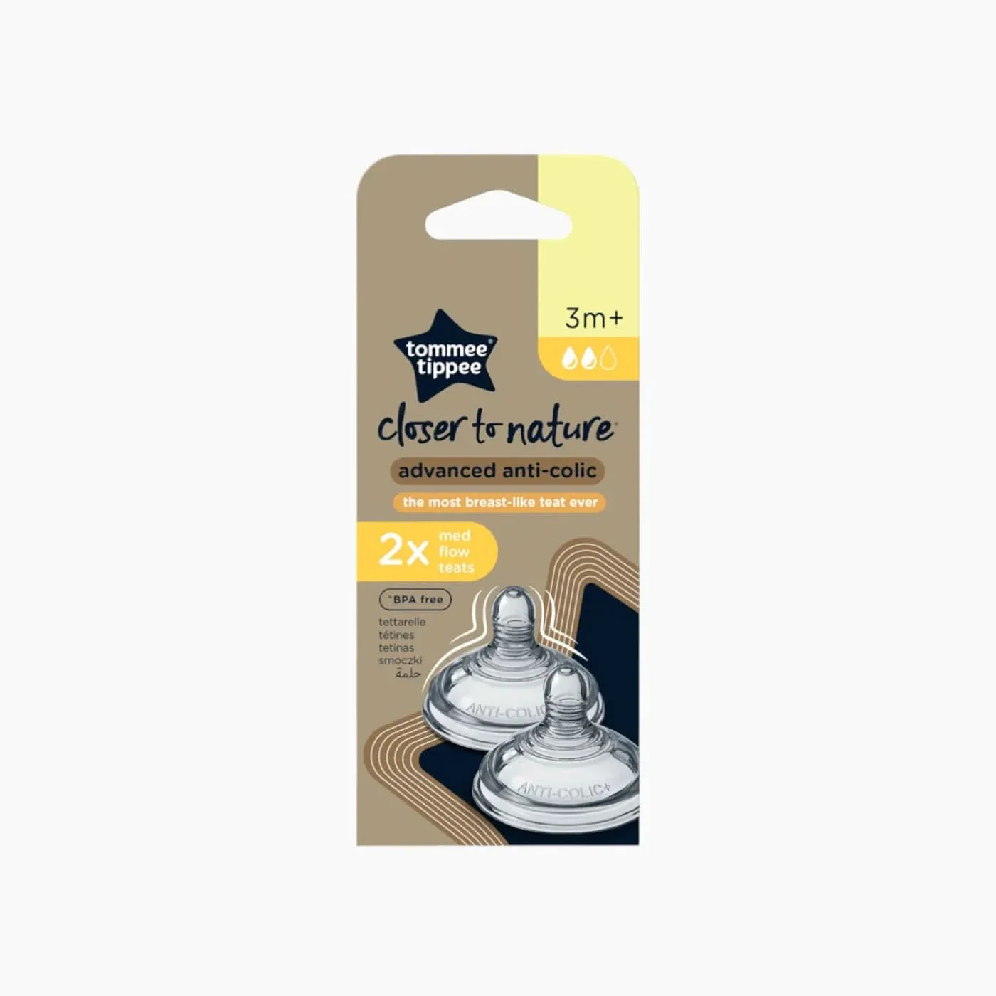 Tommee Tippee Closer To Nature Advanced Anti-Colic Nipples - Image 5