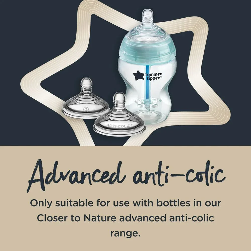 Tommee Tippee Closer To Nature Advanced Anti-Colic Nipples - Image 6