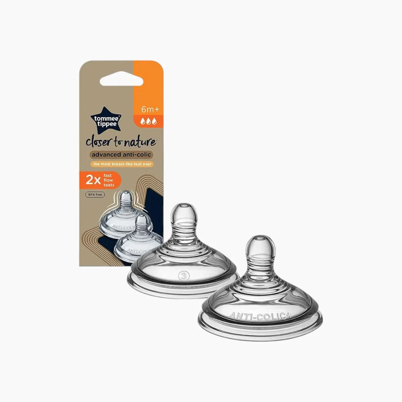 Tommee Tippee Closer To Nature Advanced Anti-Colic Nipples - Image 7