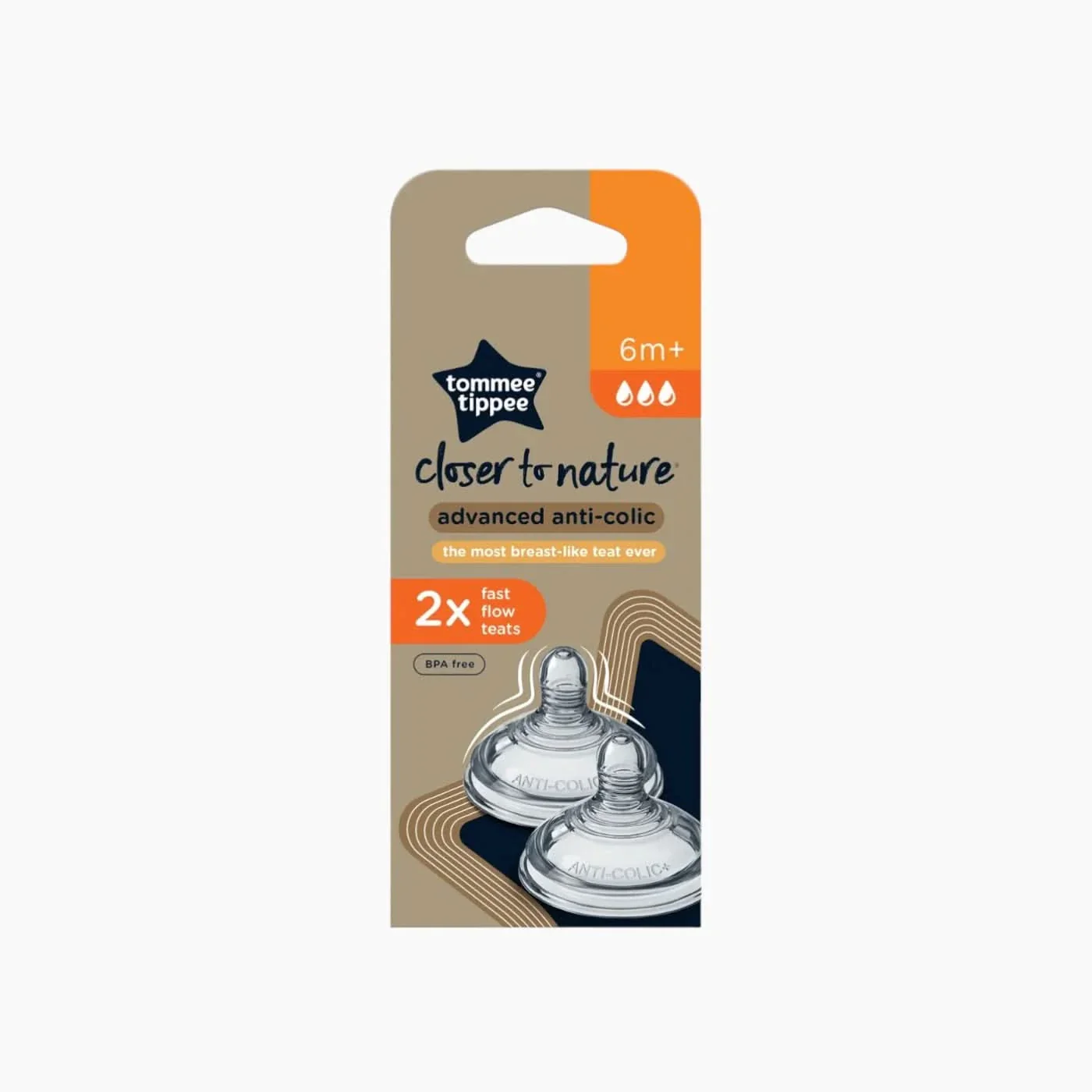 Tommee Tippee Closer To Nature Advanced Anti-Colic Nipples - Image 9