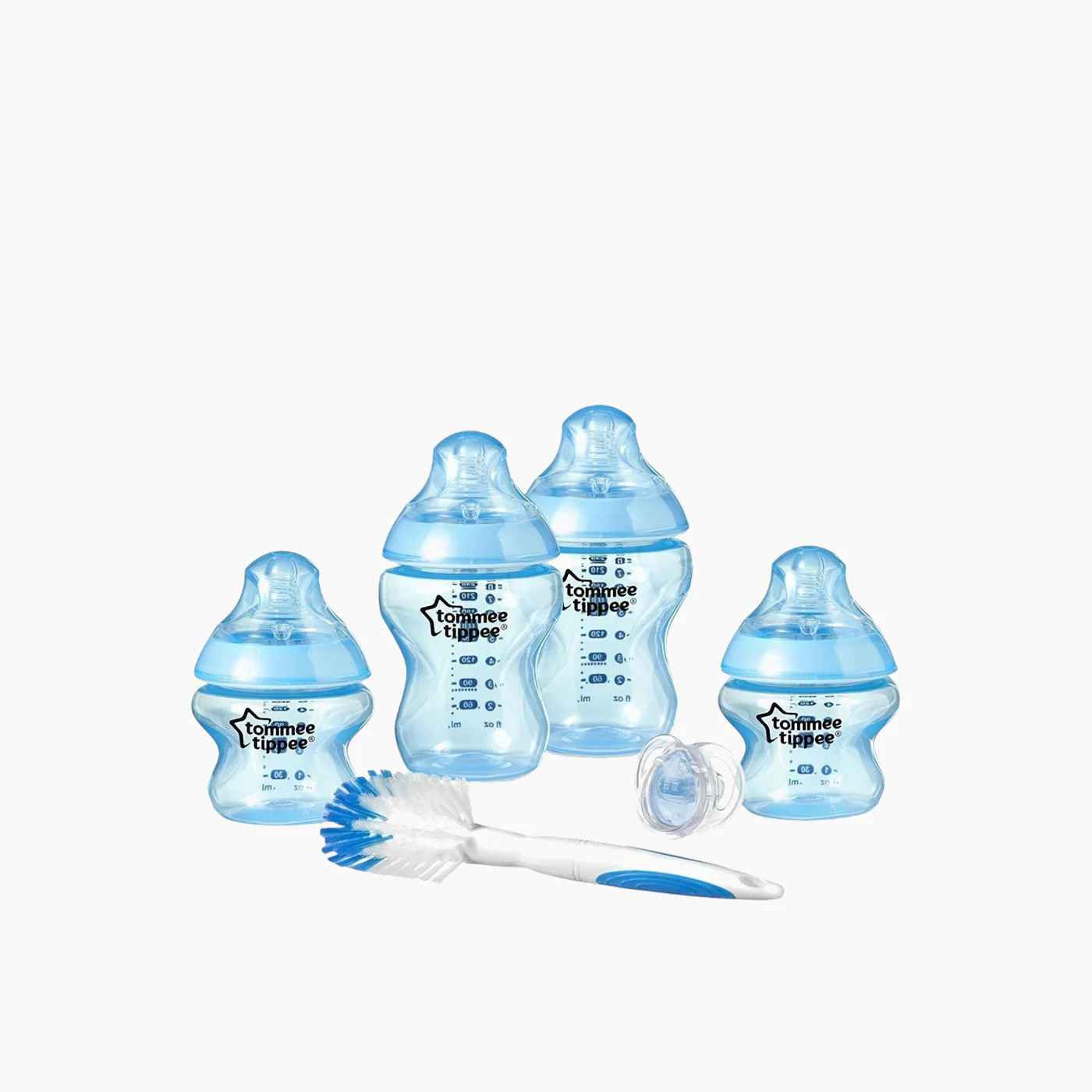 Closer to Nature Newborn Baby Bottle Starter Kit -Boy (Blue)