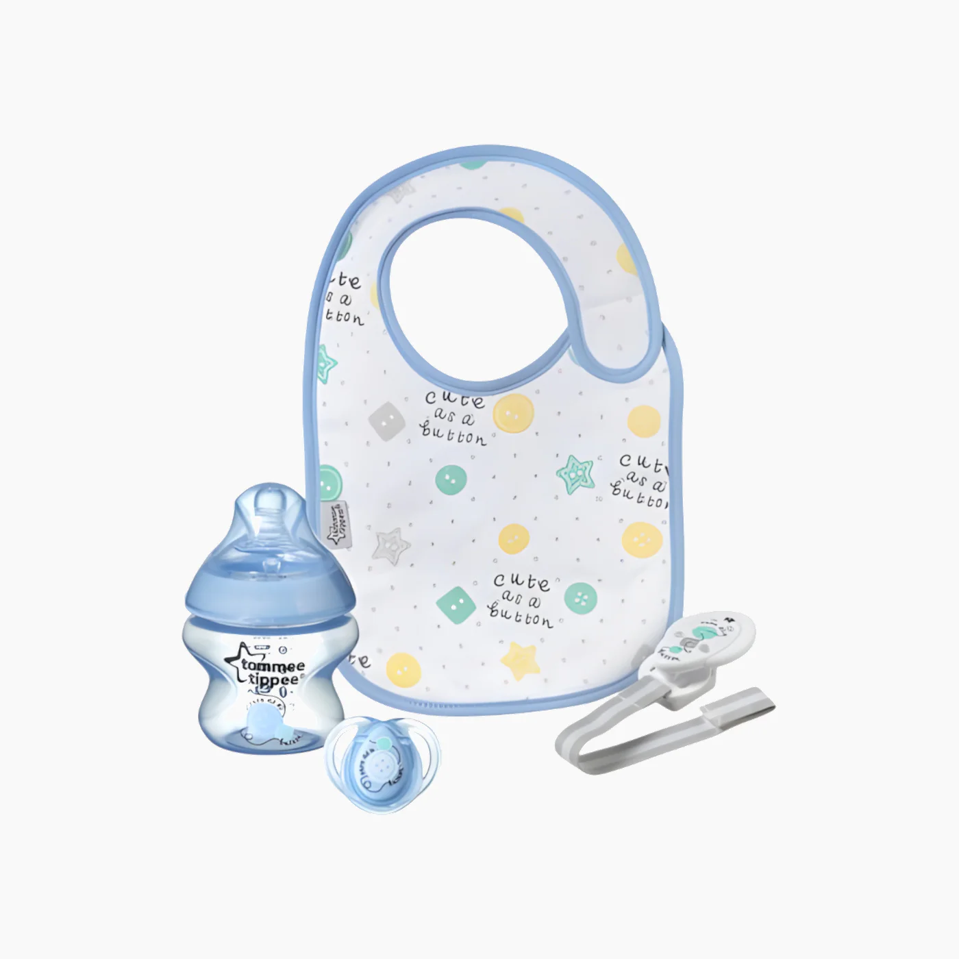 Closer to Nature Newborn Baby Starter Gift Set - Small Boy (Blue) - Image 4