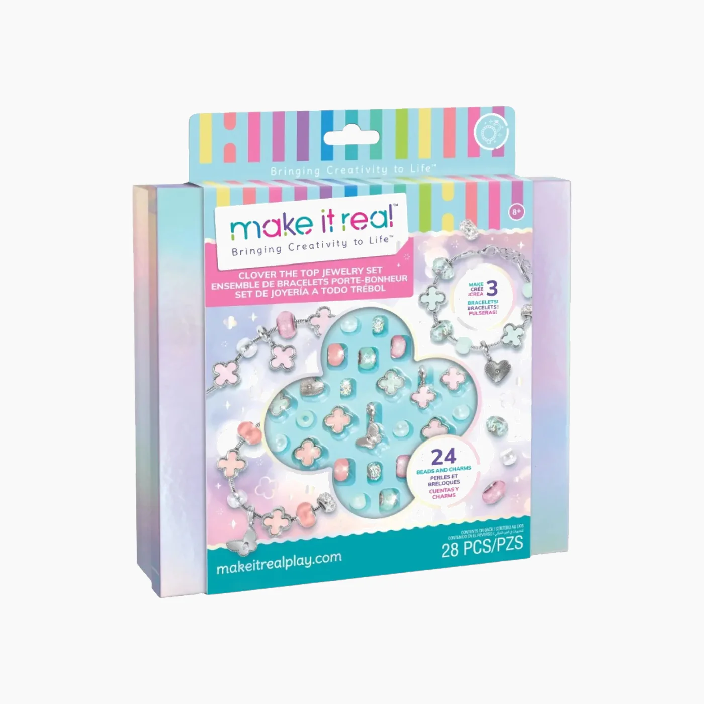 MAKE IT REAL Clover the Top Jewelry Set- 28 Pcs - Image 3