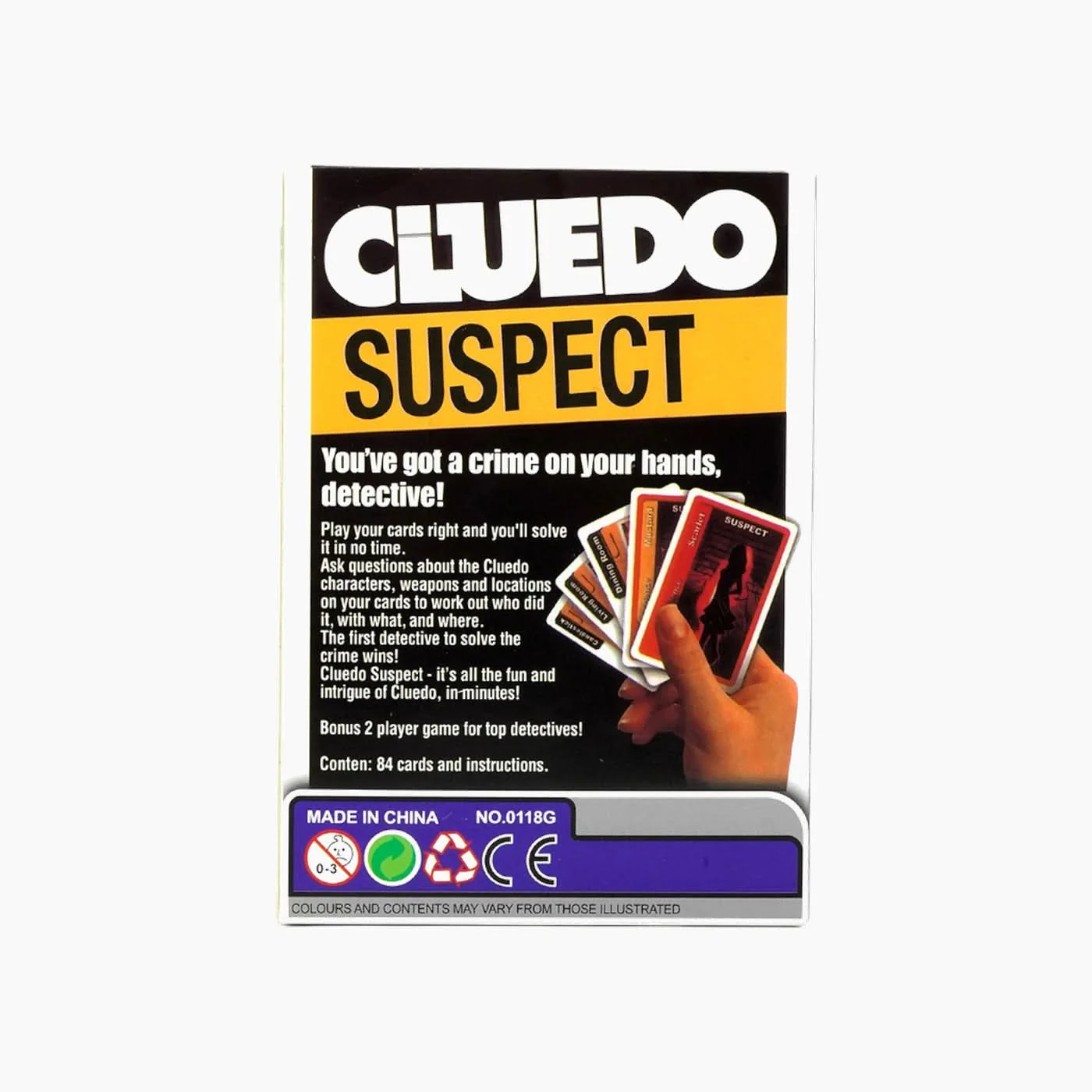 Cluedo Suspect Card Game - Image 3