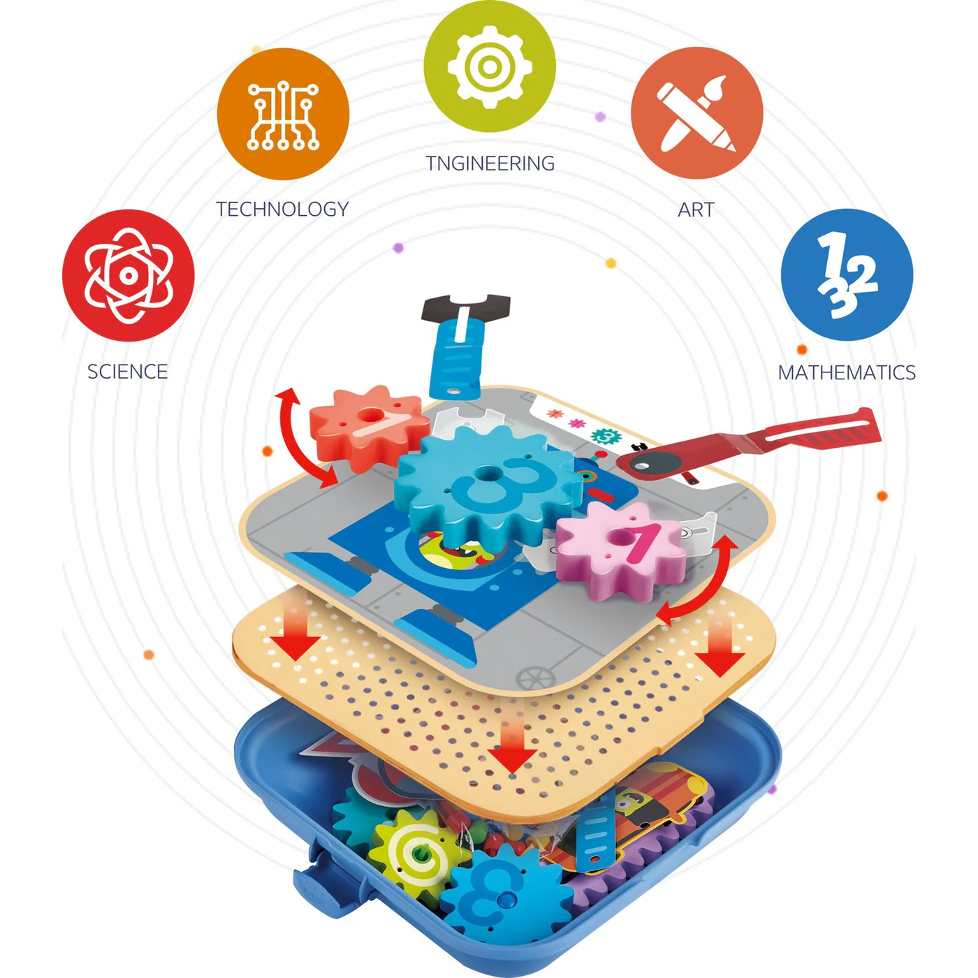 Hape Cogworks Experimental Set Toy - Image 7
