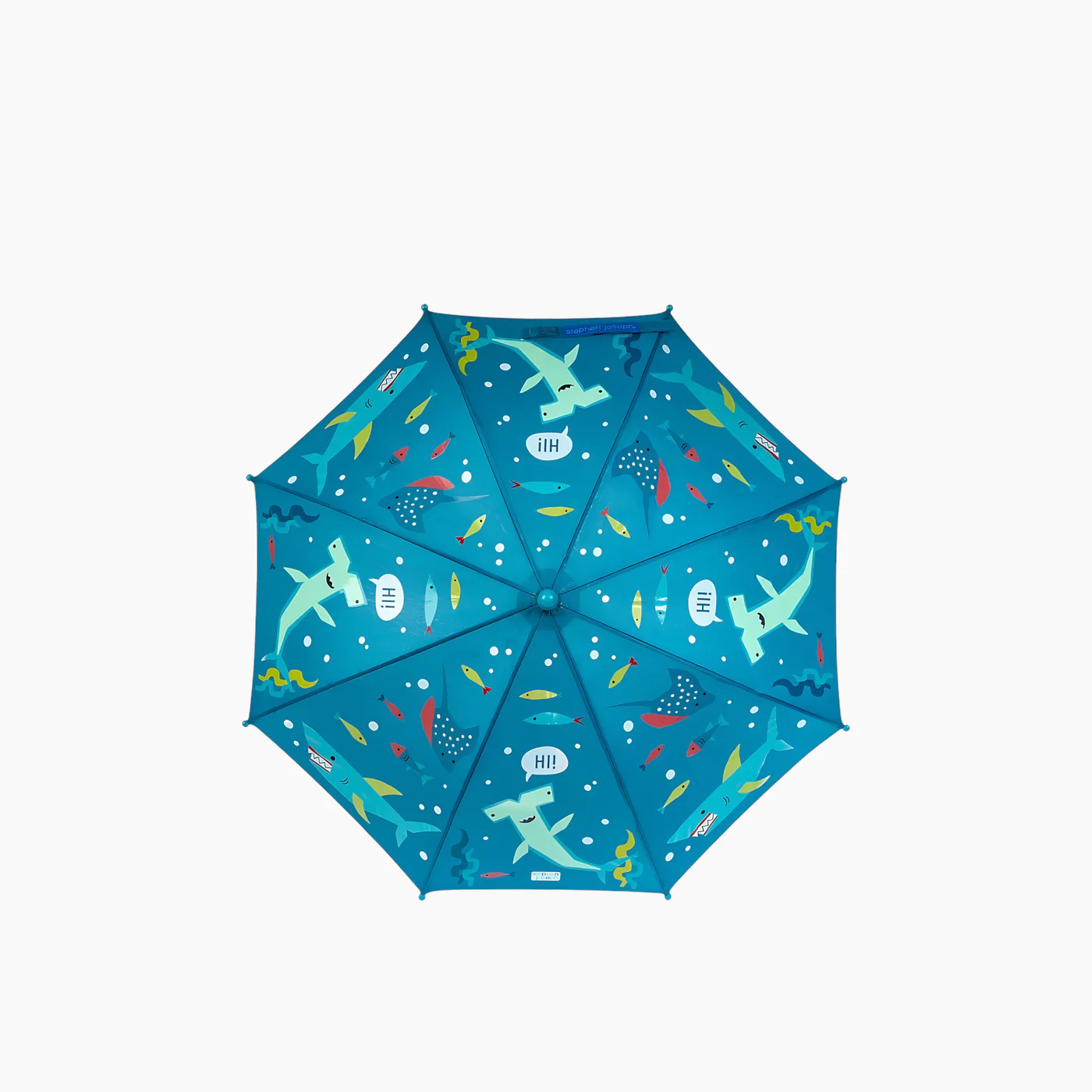 Stephen Joseph Color Changing Umbrellas Shark Rain Umbrella - Image 4