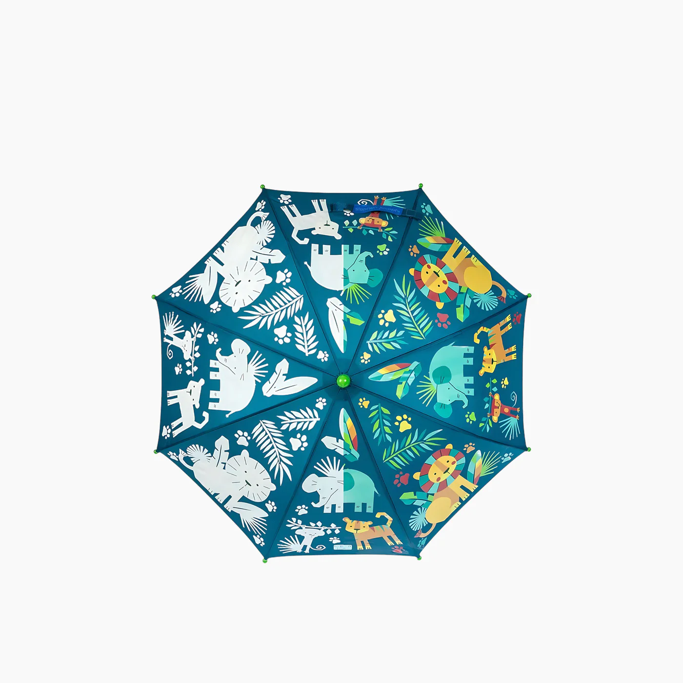 Stephen Joseph Color Changing Umbrellas Zoo Rain Umbrella - Image 3