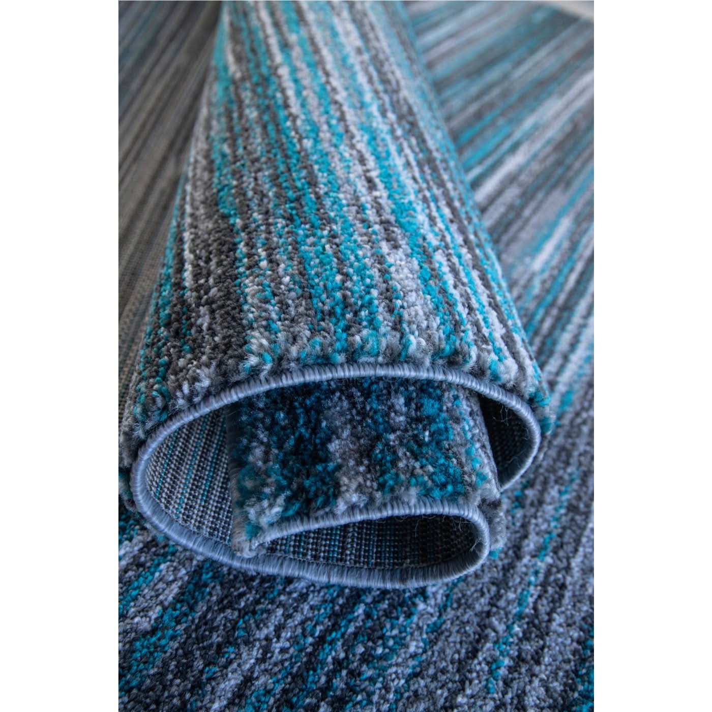 Spazio Home Shades of Blue Rug - Image 2