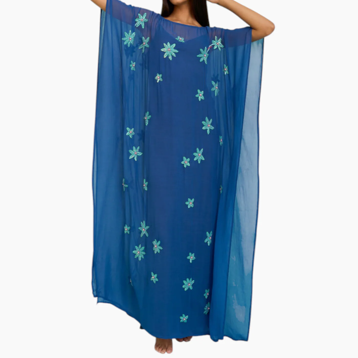 Pitusa Cordelia Beaded Kaftan - Image 3