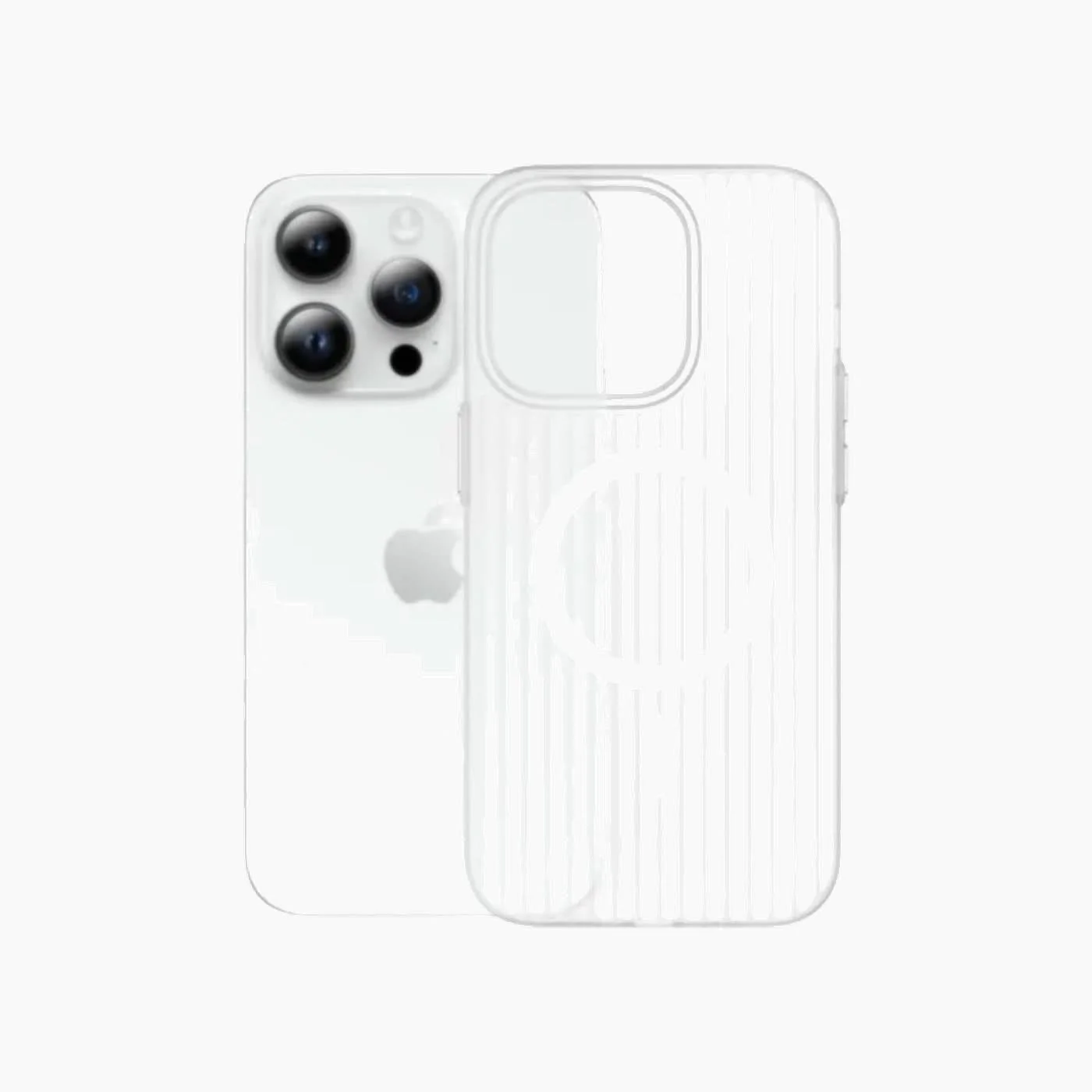Catchy Jo Corrugated Pattern iPhone Wireless Charger Case - Image 7