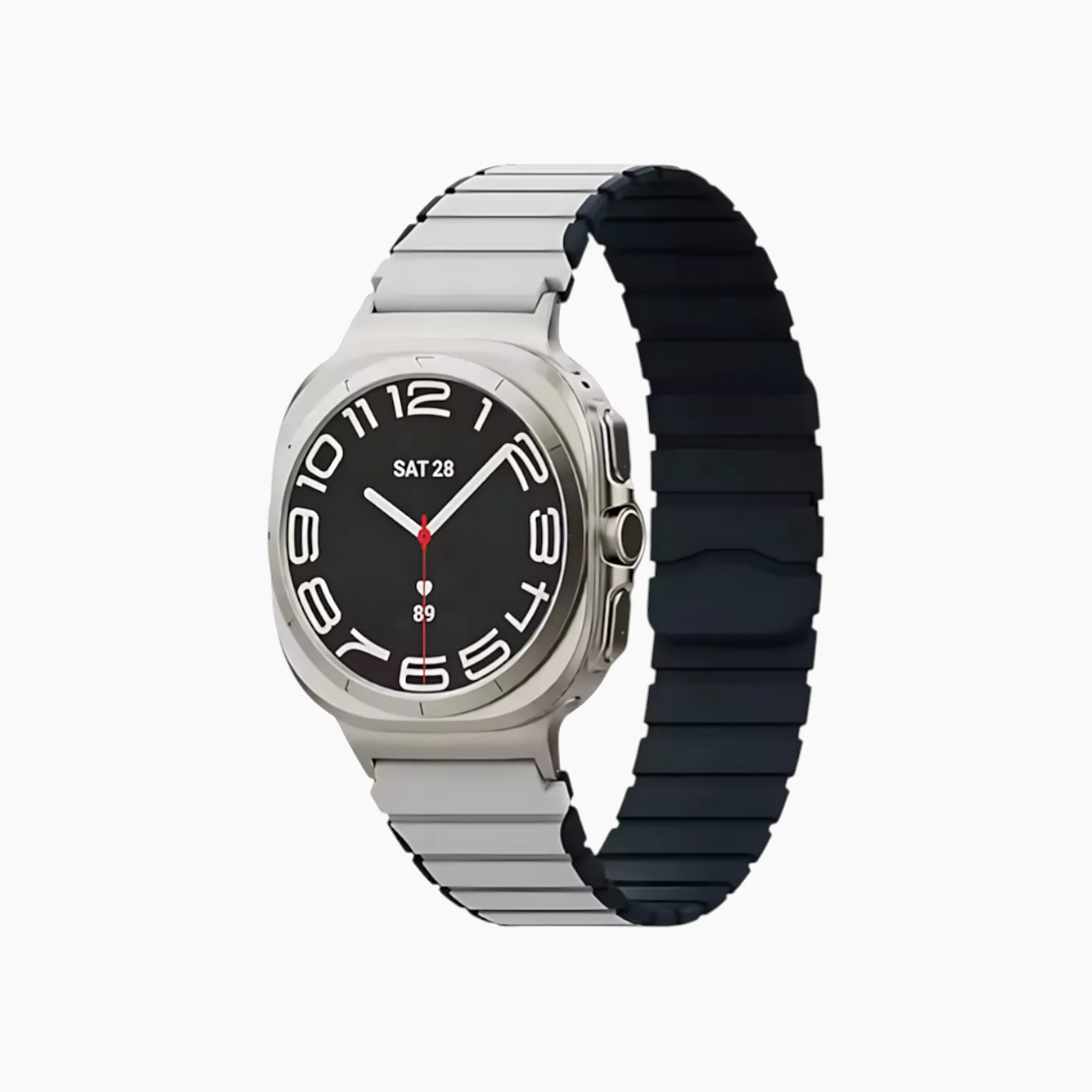 Samsung  Coteci Magnetic Silicone Watch Band For Galaxy Watch - Image 2