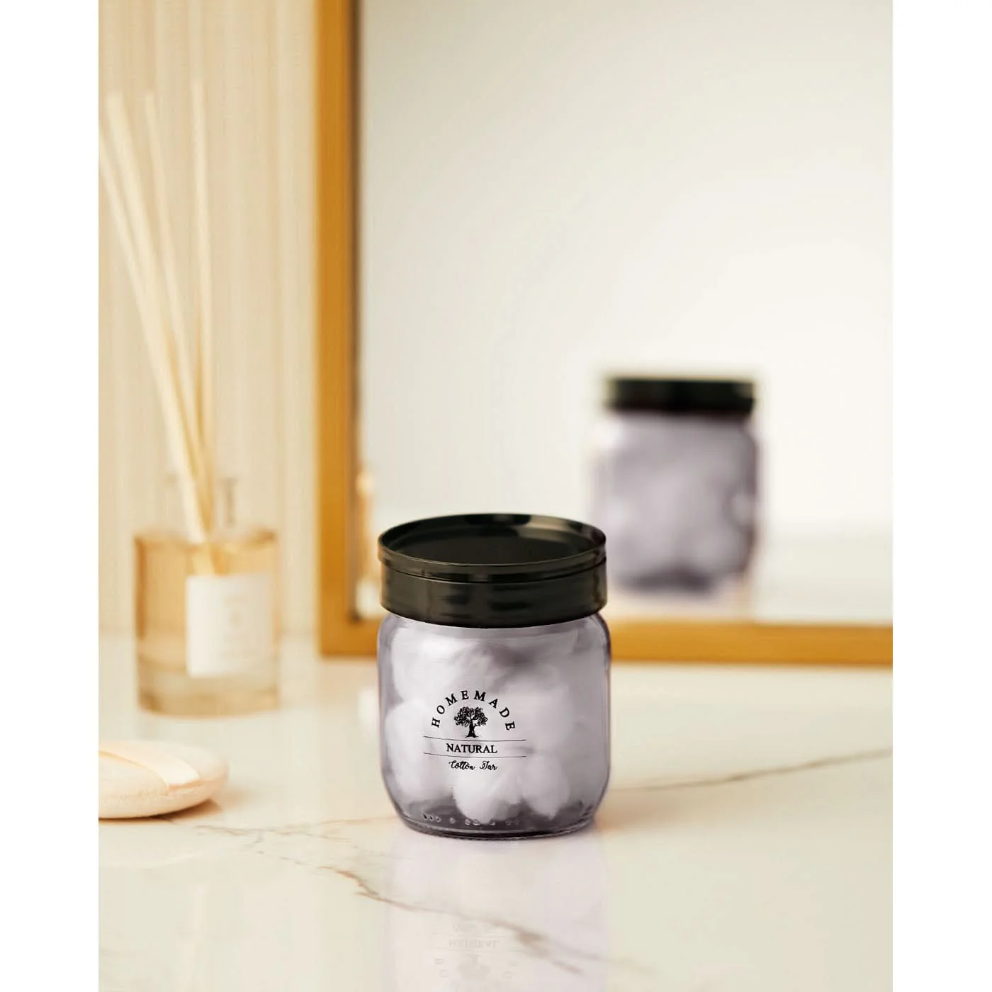 Madam Coco Coudon Cotton Jar 425ML - Image 2