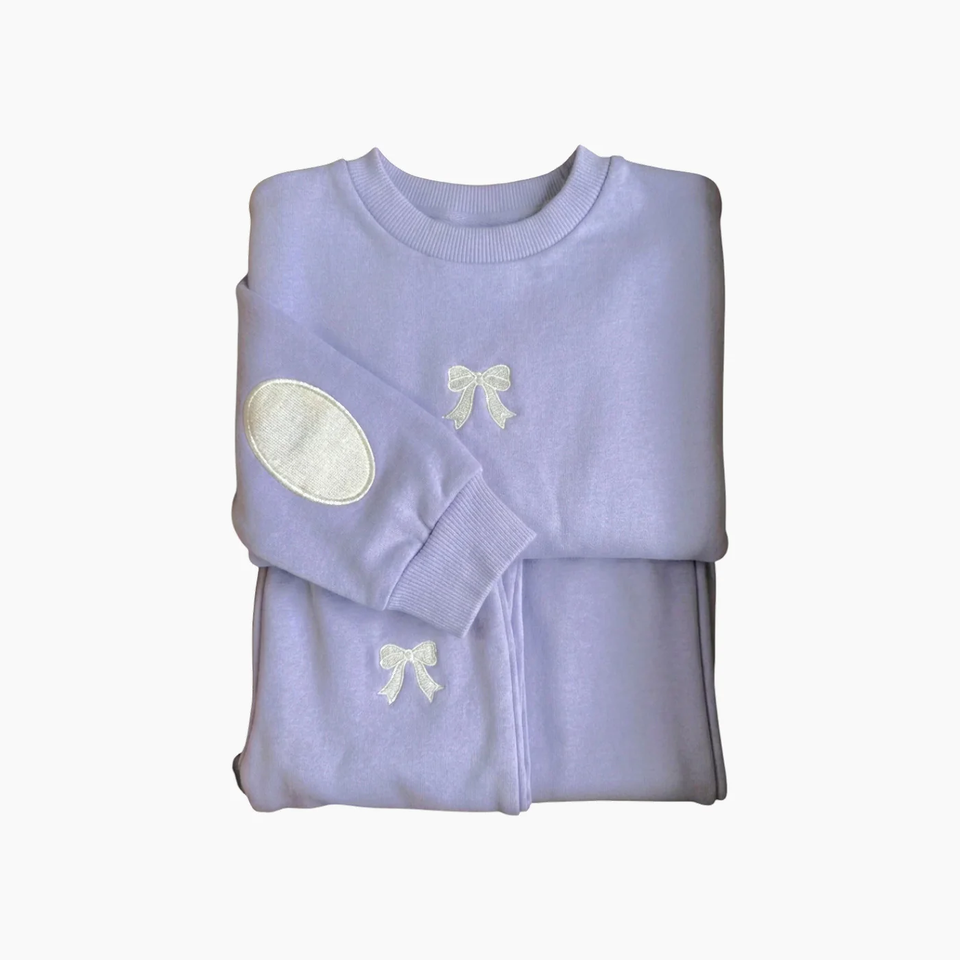 Cozy Kids Bow Set Outfit - Image 6