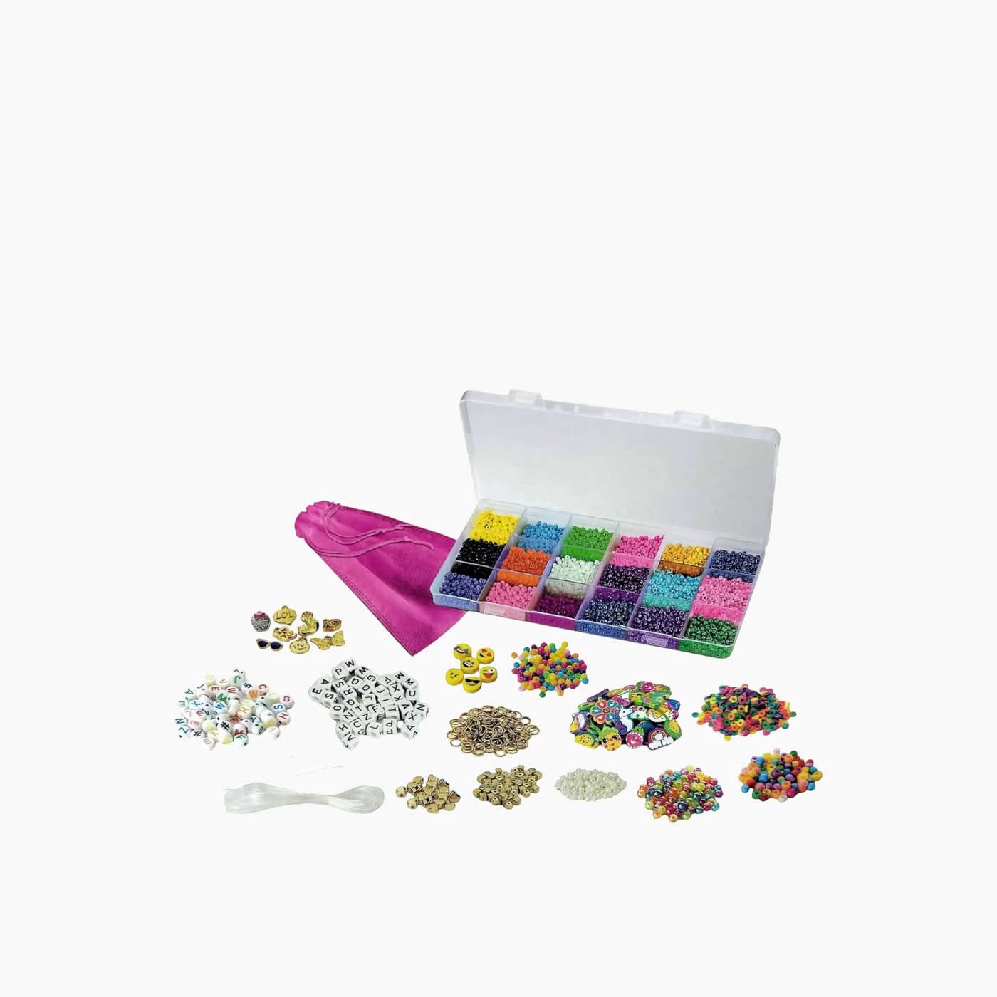 Cra-Z-Art Shimmer 'N Sparkle Bead Mania Friendship Studio Jewelry Making Kit